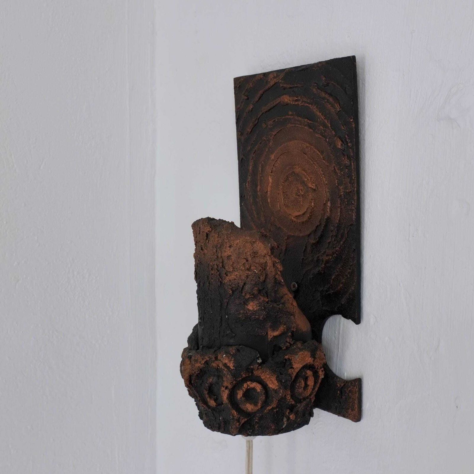 Brutalist Ceramic Wall Sconse By Jouko Kytömaa | Finland | 1970s