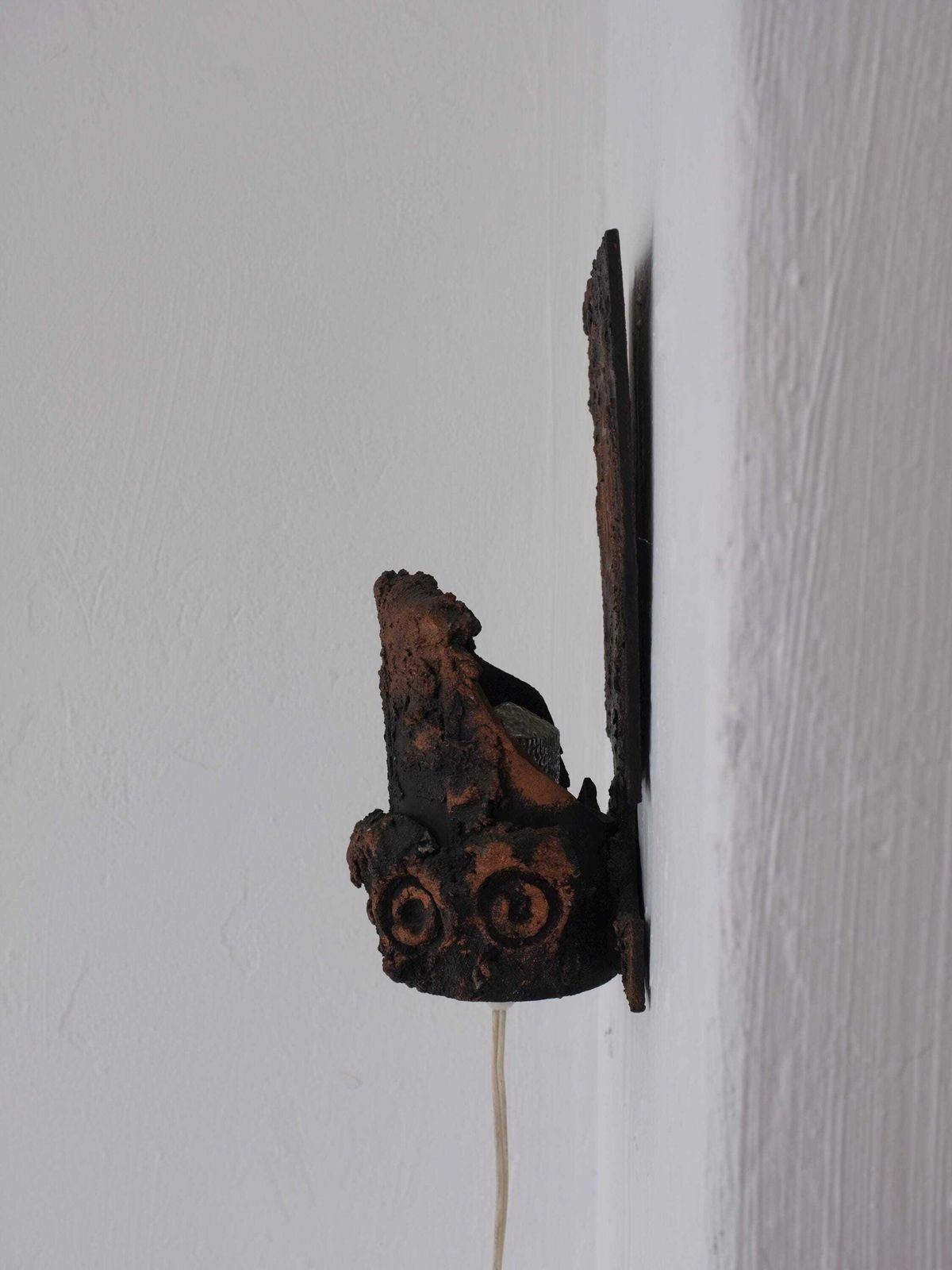 Brutalist Ceramic Wall Sconse By Jouko Kytömaa | Finland | 1970s photo for sale