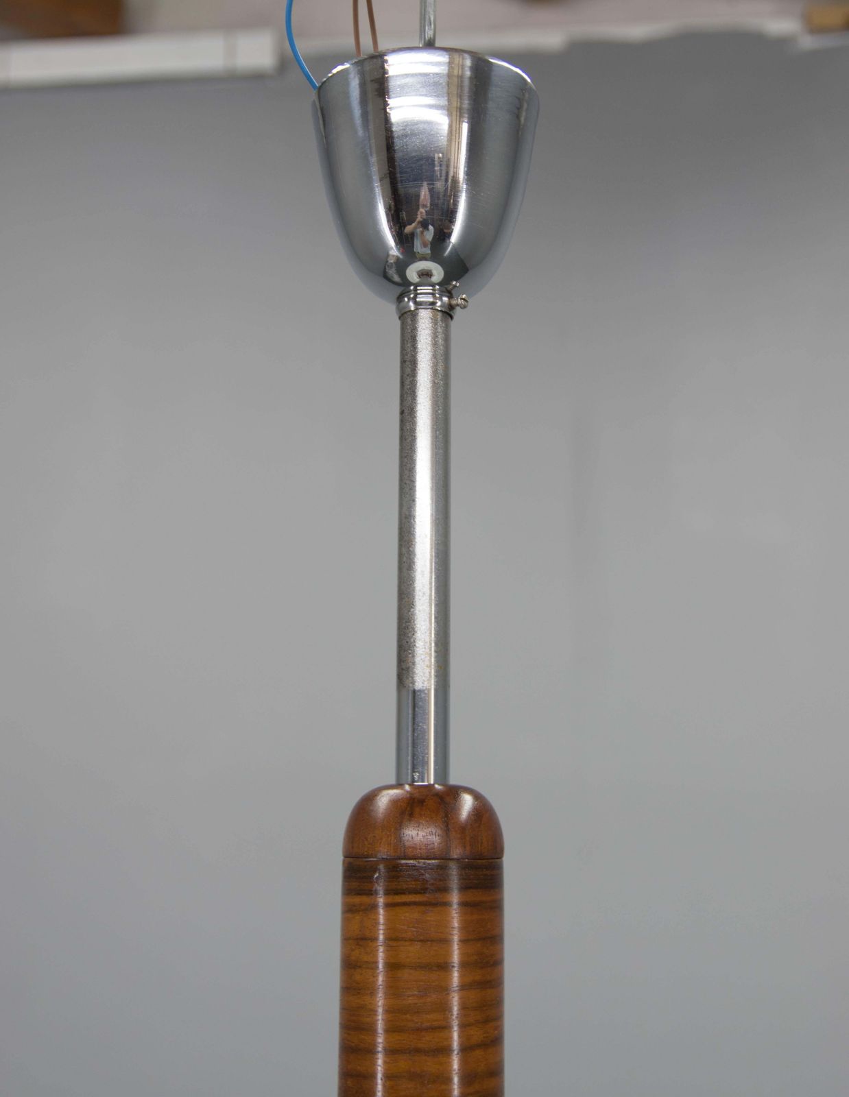 Rare Functionalist Chandelier Made By Up Zavody In 1930s photo 1437.0