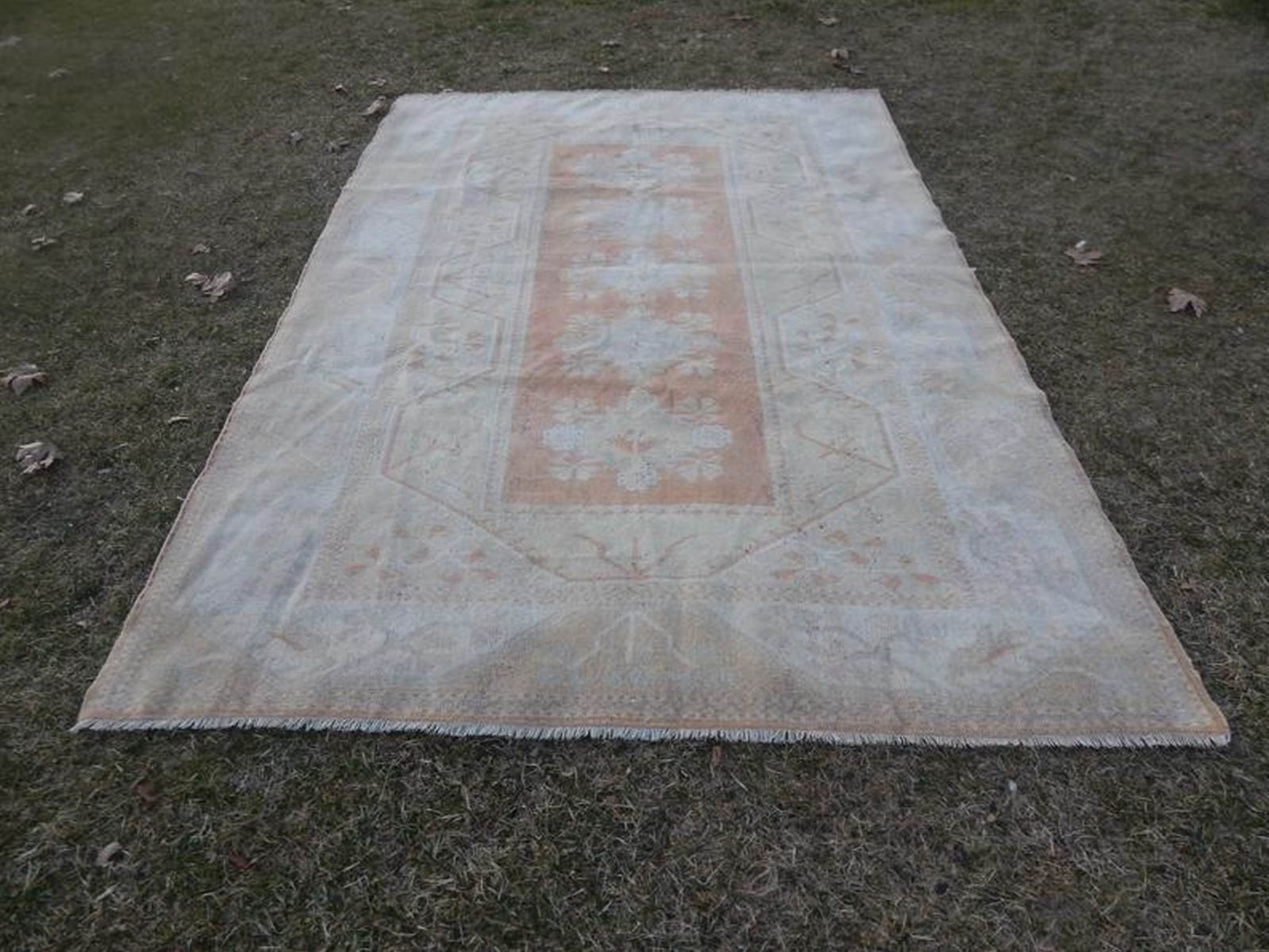 Vintage Turkish Wool Rug, 1970s