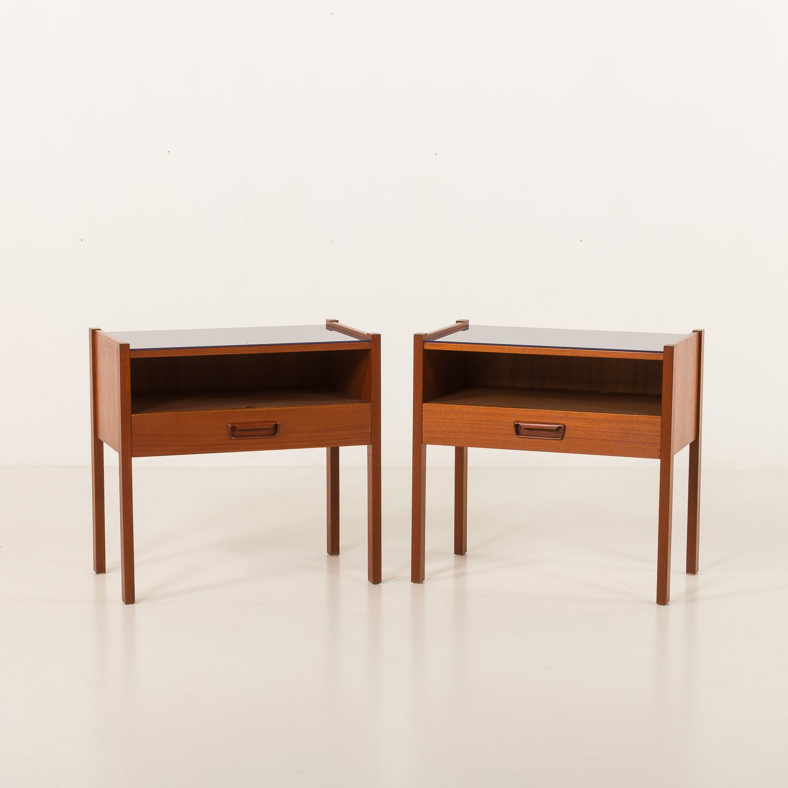 Italian Mid Century Bedside Tables, Vintage Nightstands, 1960s photo furniture