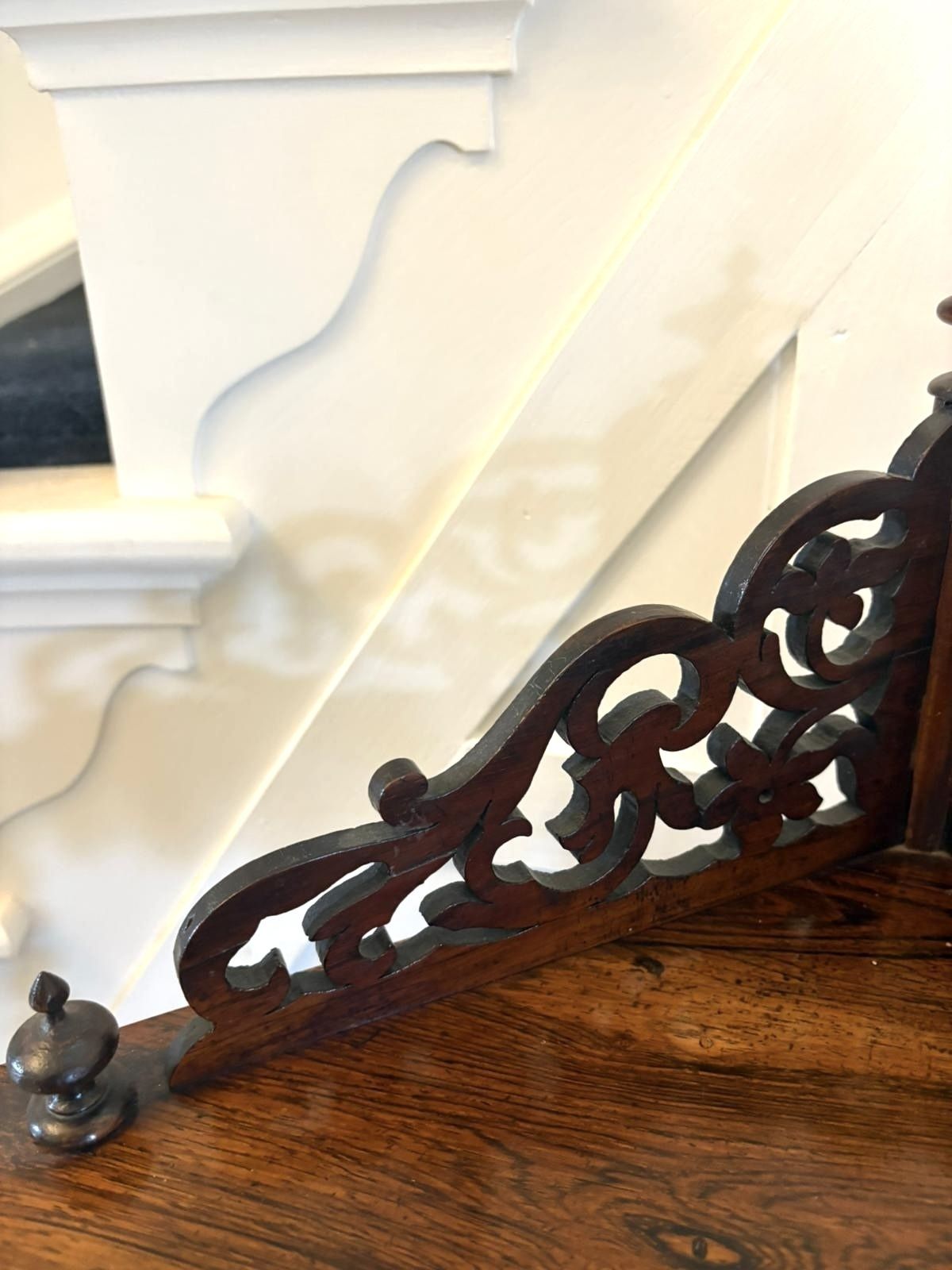 Superb Quality Antique 19th Century 4 Tier Rosewood Corner Whatnot photo vinterior