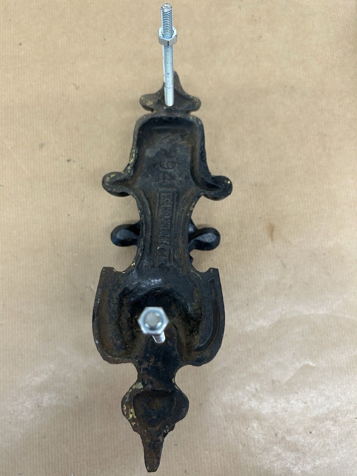Kenrick Victorian Cast Iron Front Door Knocker Antique Old Period Metal Reclaim photo buy