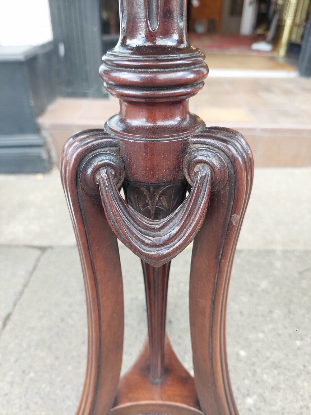Pair Of Late Victorian Mahogany Occasional Tables photo Furniture