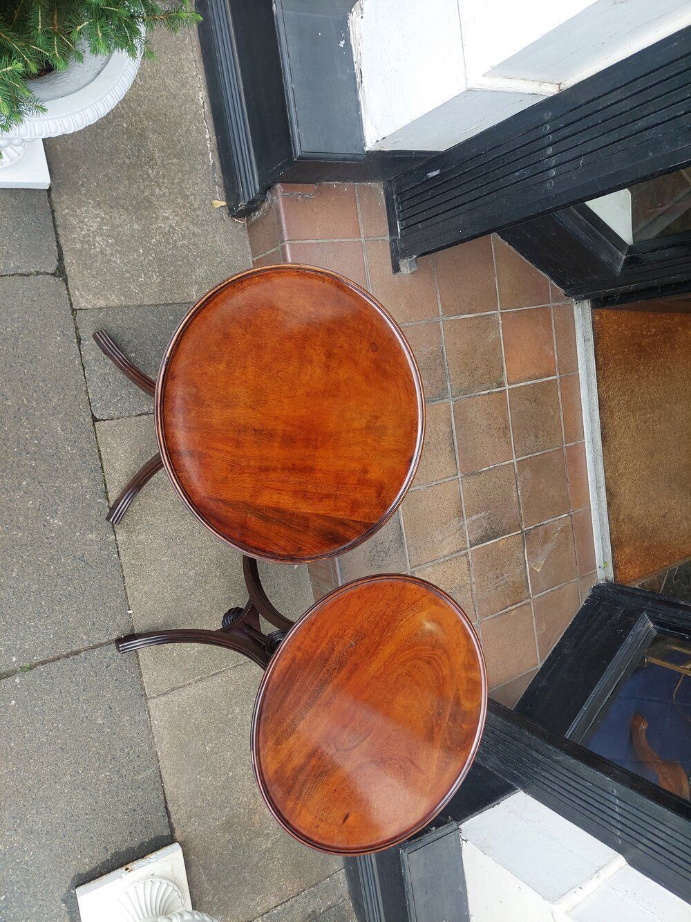 Pair Of Late Victorian Mahogany Occasional Tables photo vinterior
