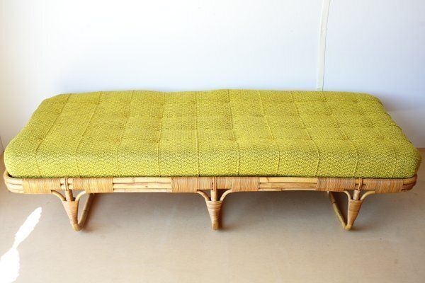 Mid Century Modern Rattan Pedig Daybed From Uluv, 1960s, Set Of 2 photo furniture