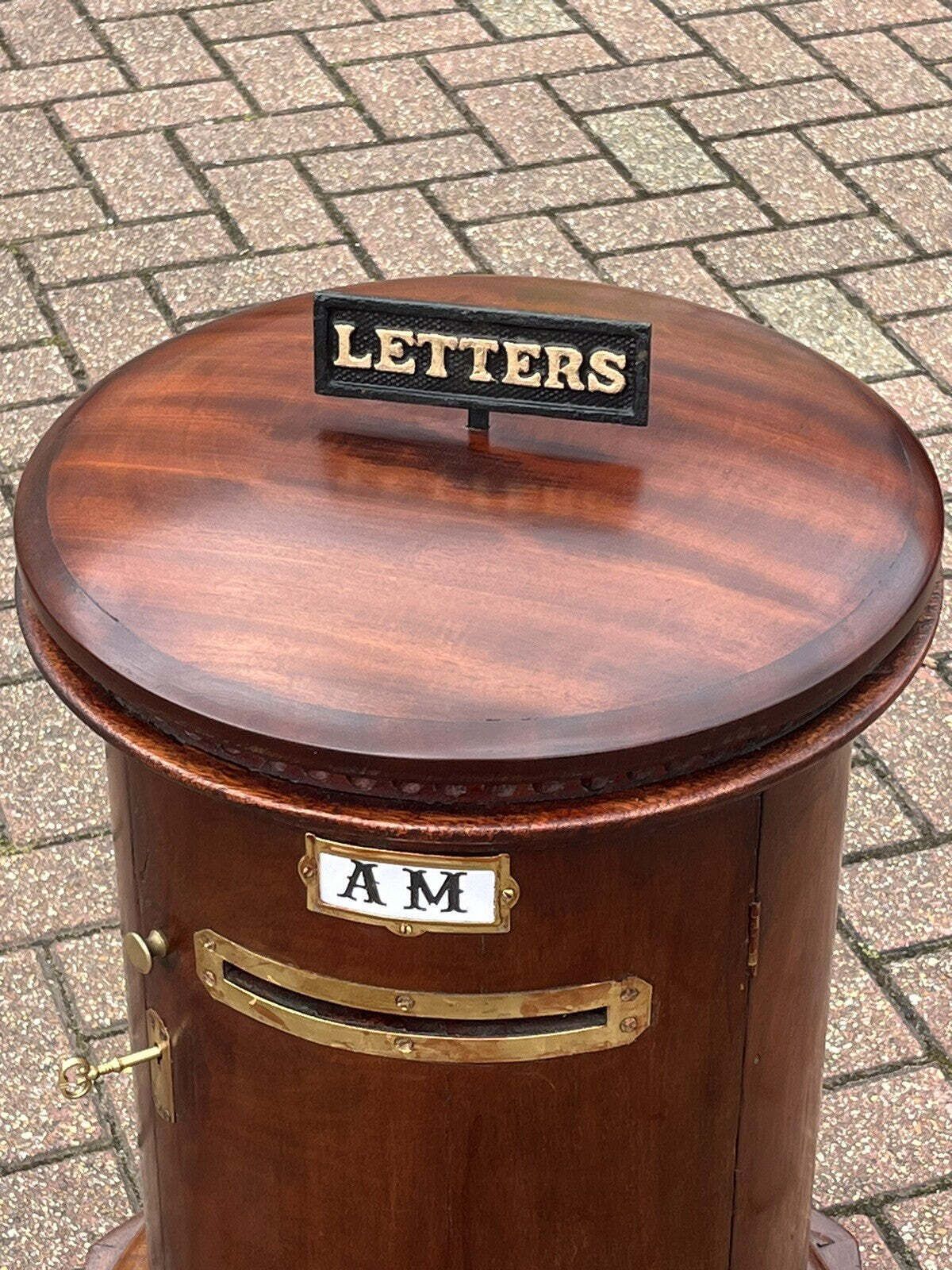 Antique Country House Letter/ Pillar Box, Large In Size photo buy