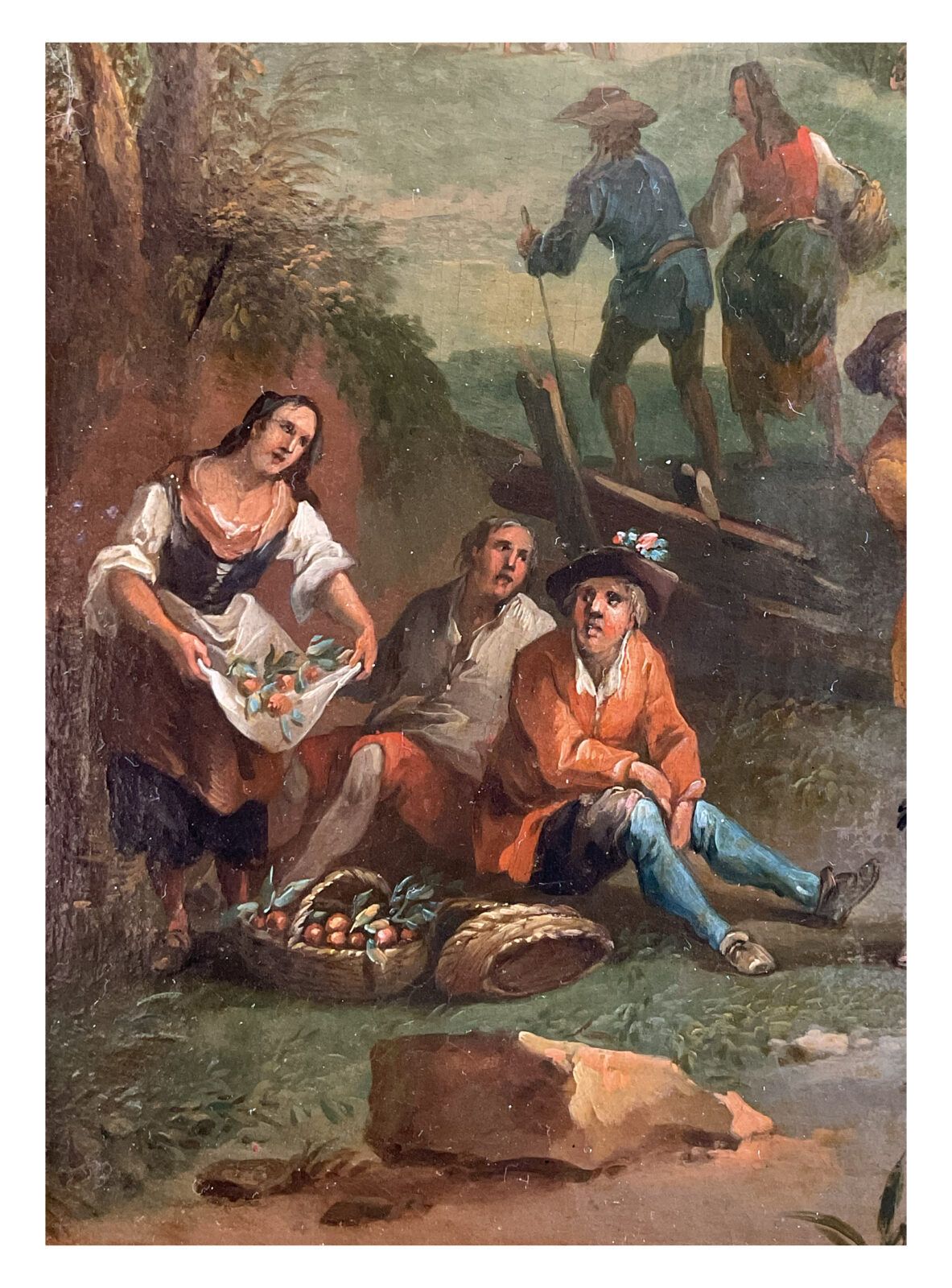 Franz De Paula Ferg (Att.), Village Scene – 18th Century photo Art