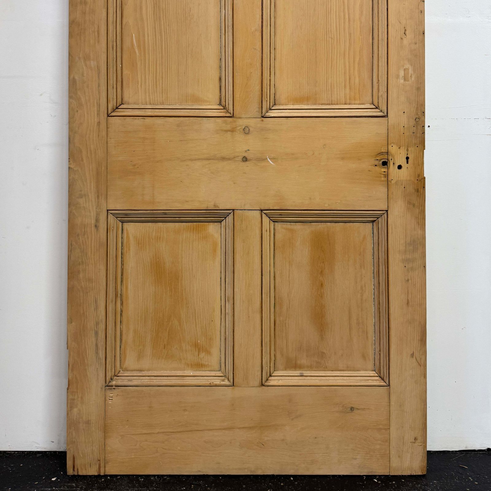 Antique Victorian 5 Panel Door   219.5cm X 95.5cm photo vinterior