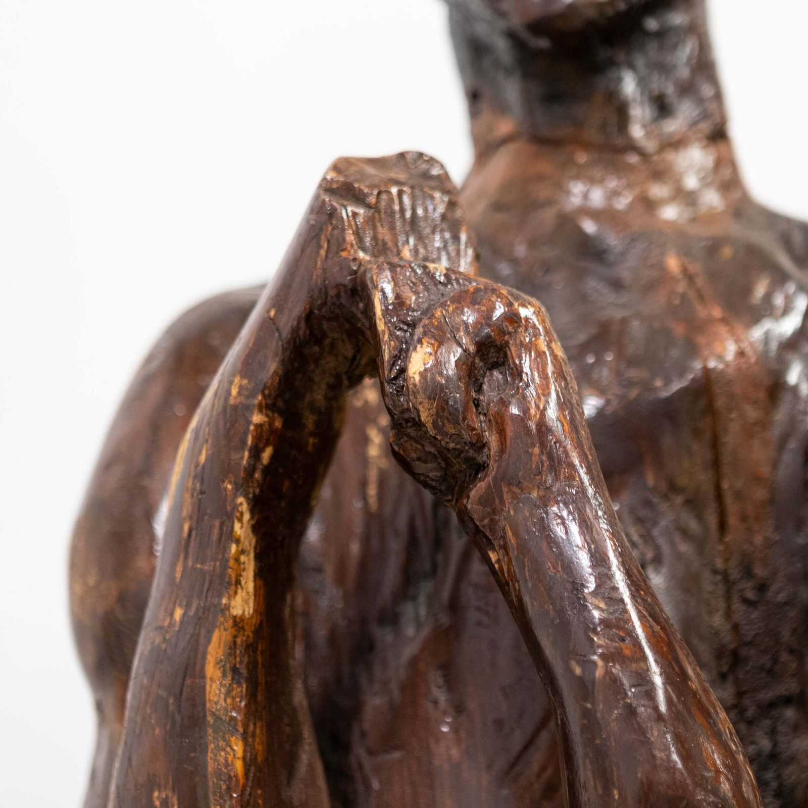 Life Size Wooden Sculpture | Michael Gagashe Zondi photo 3500.0