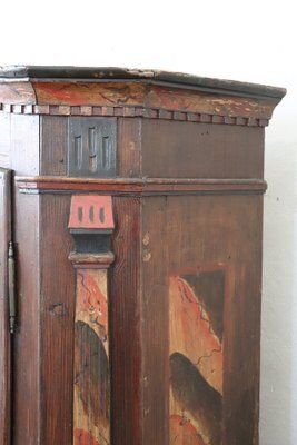 Antique Tyrolen Wardrobe In Pine, 1800s photo buy