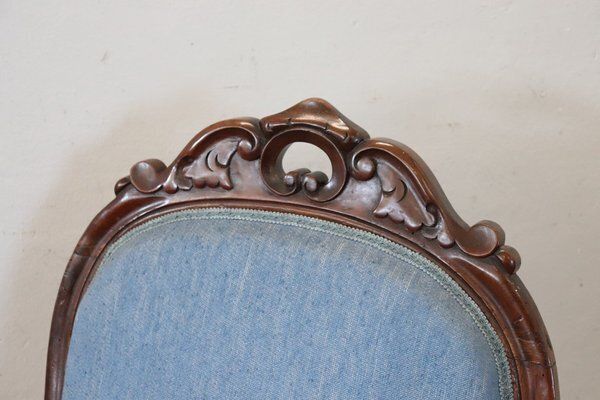 Antique Walnut Armchair, Mid 19th Century photo Furniture