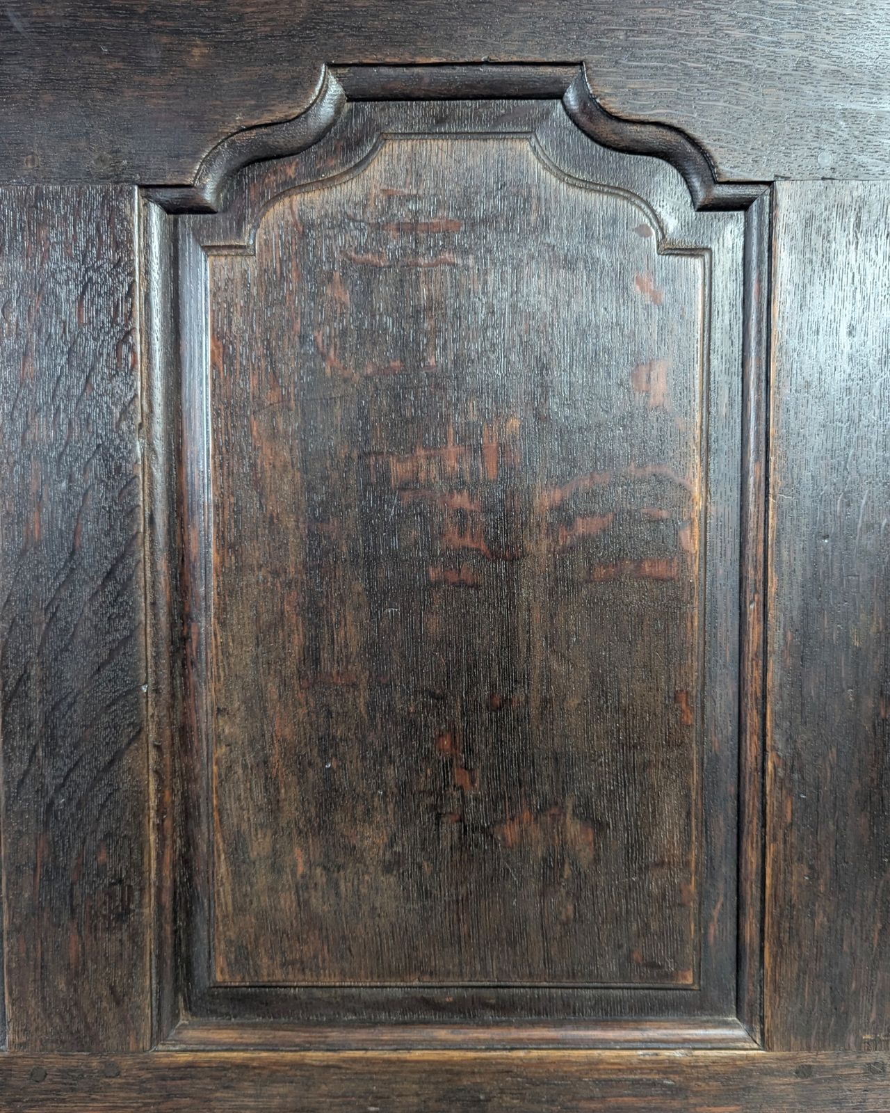photo for sale Large 18th Century Oak Mule Chest With Drawers And Hidden Storage