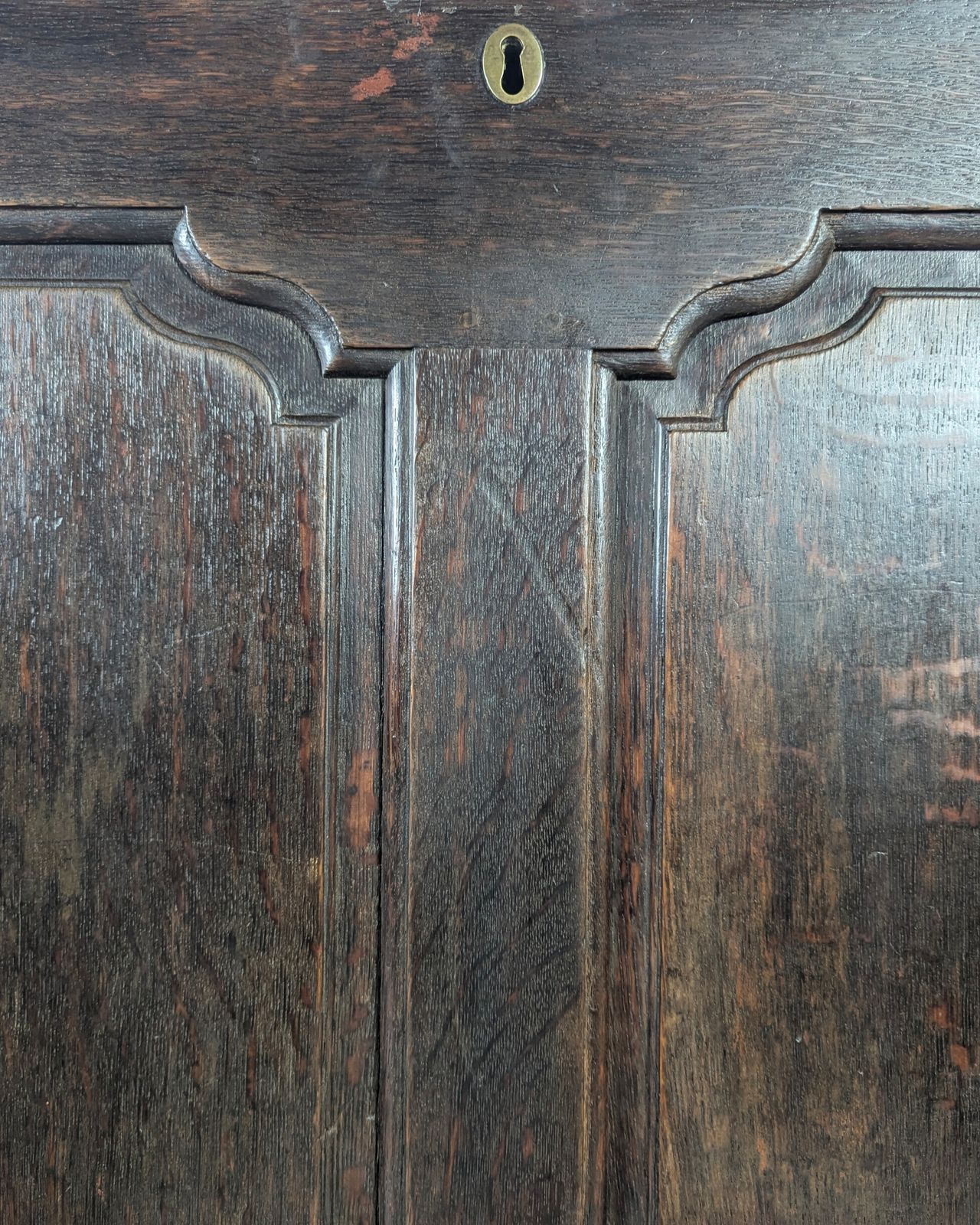 Furniture Large 18th Century Oak Mule Chest With Drawers And Hidden Storage photo