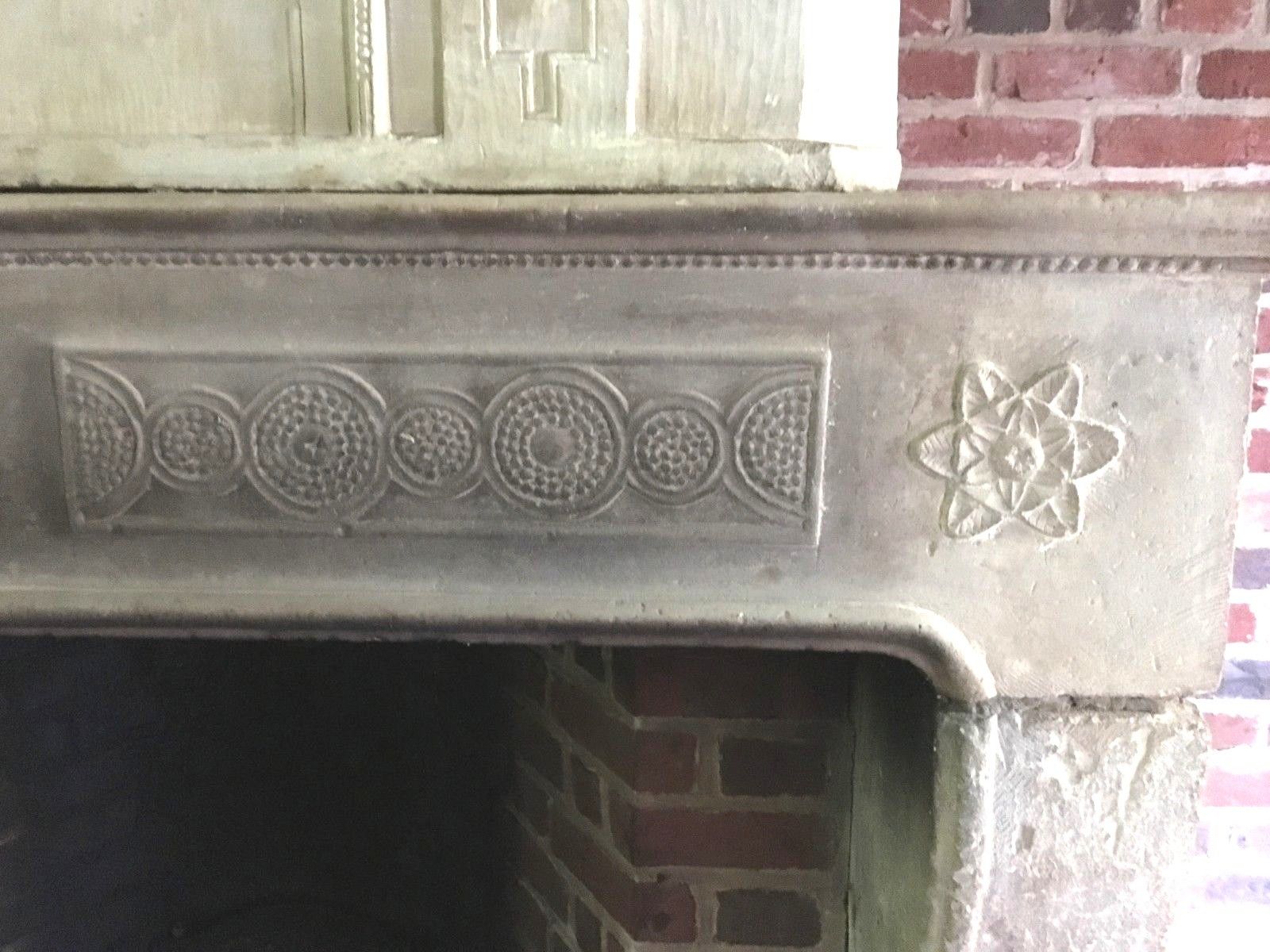 Burgundy Stone Fireplace Stone Trumeau Fireplace Antique Fireplace photo buy