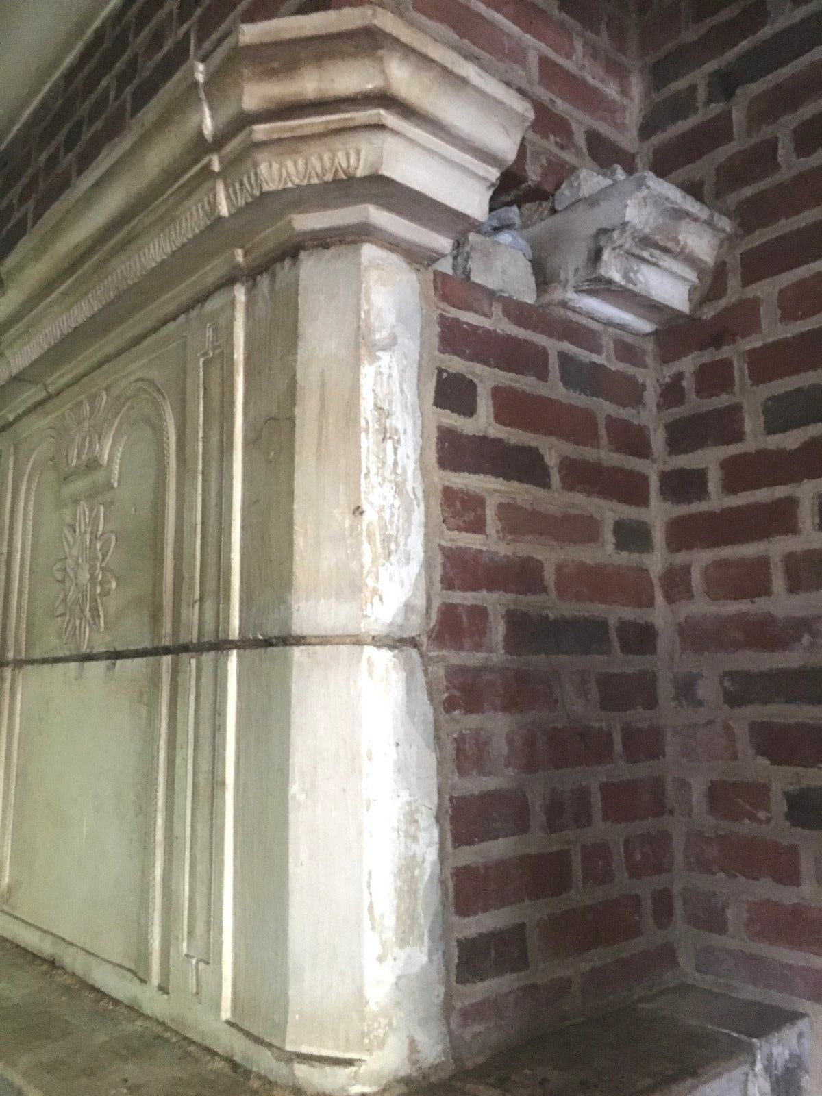 photo furniture Burgundy Stone Fireplace Stone Trumeau Fireplace Antique Fireplace