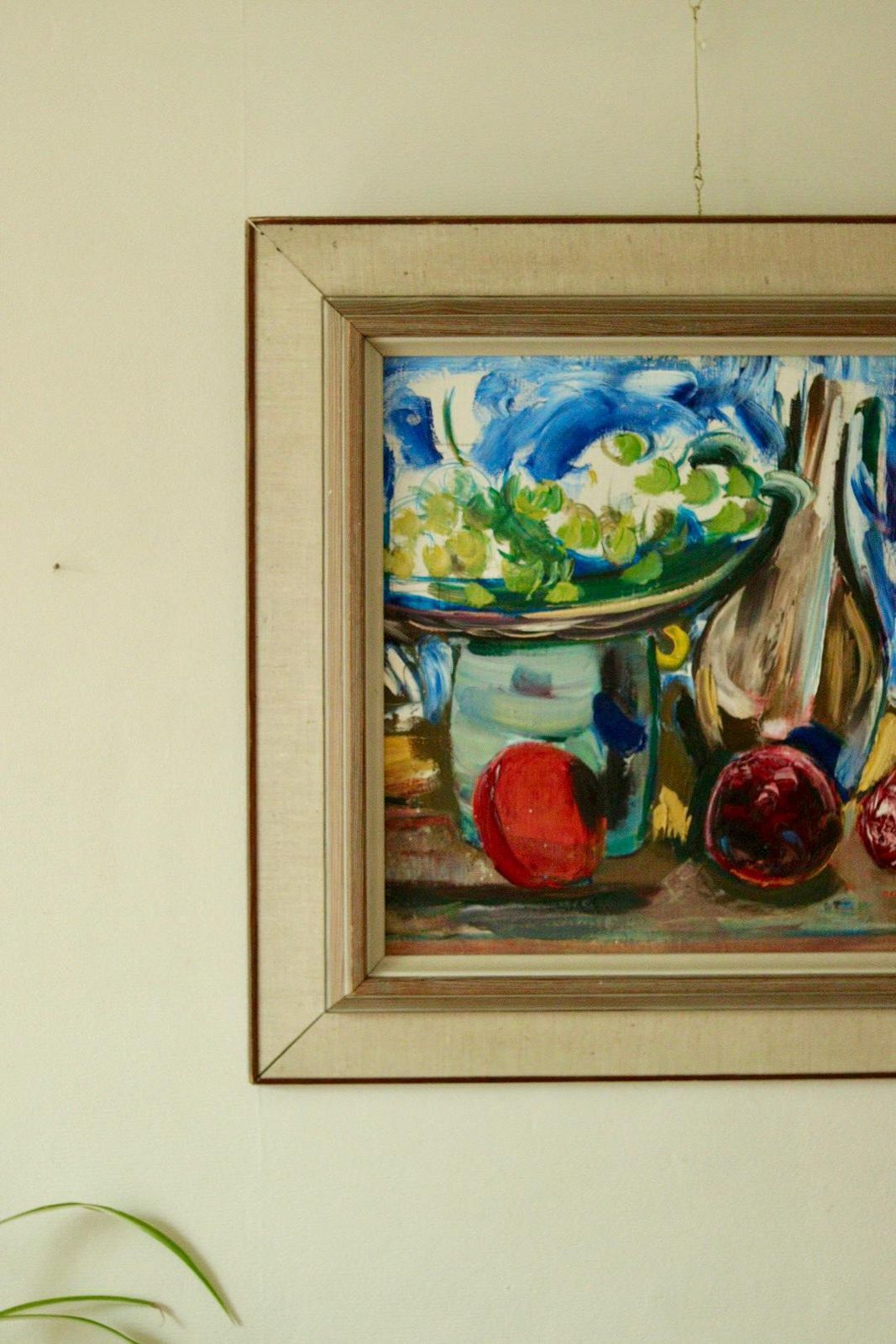 Original Swedish Oil On Panel – Still Life By Martin Sjöblom – Vintage & Framed, 52 X 50 Cm (20.5 X 19.7 In) photo for sale