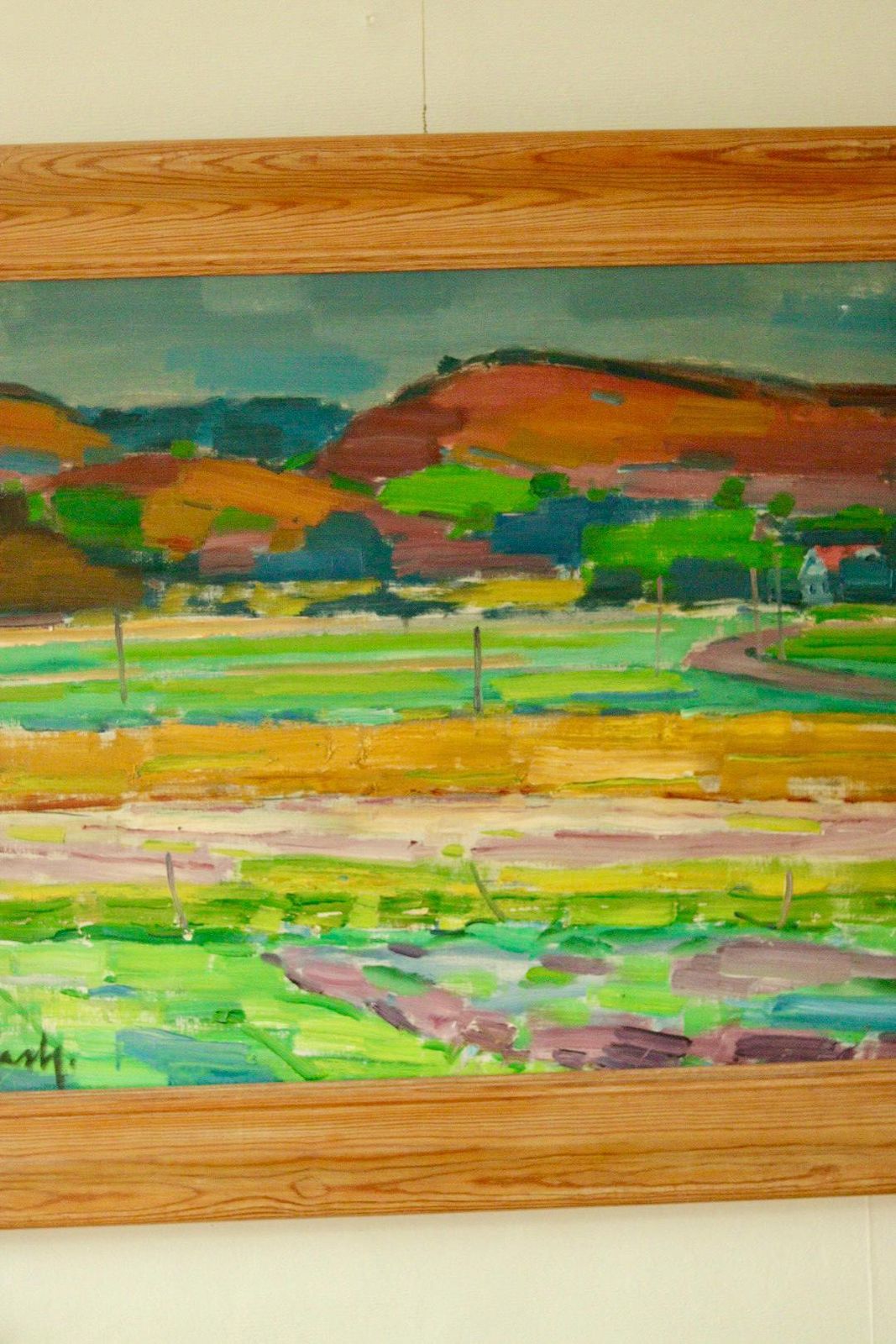 Original Mid Century Swedish Oil On Canvas – By Gerhard Lundberg (1905–1980) – Vintage & Framed, 63.5 X 74.5 Cm (25 X 29.3 In) photo 445.0
