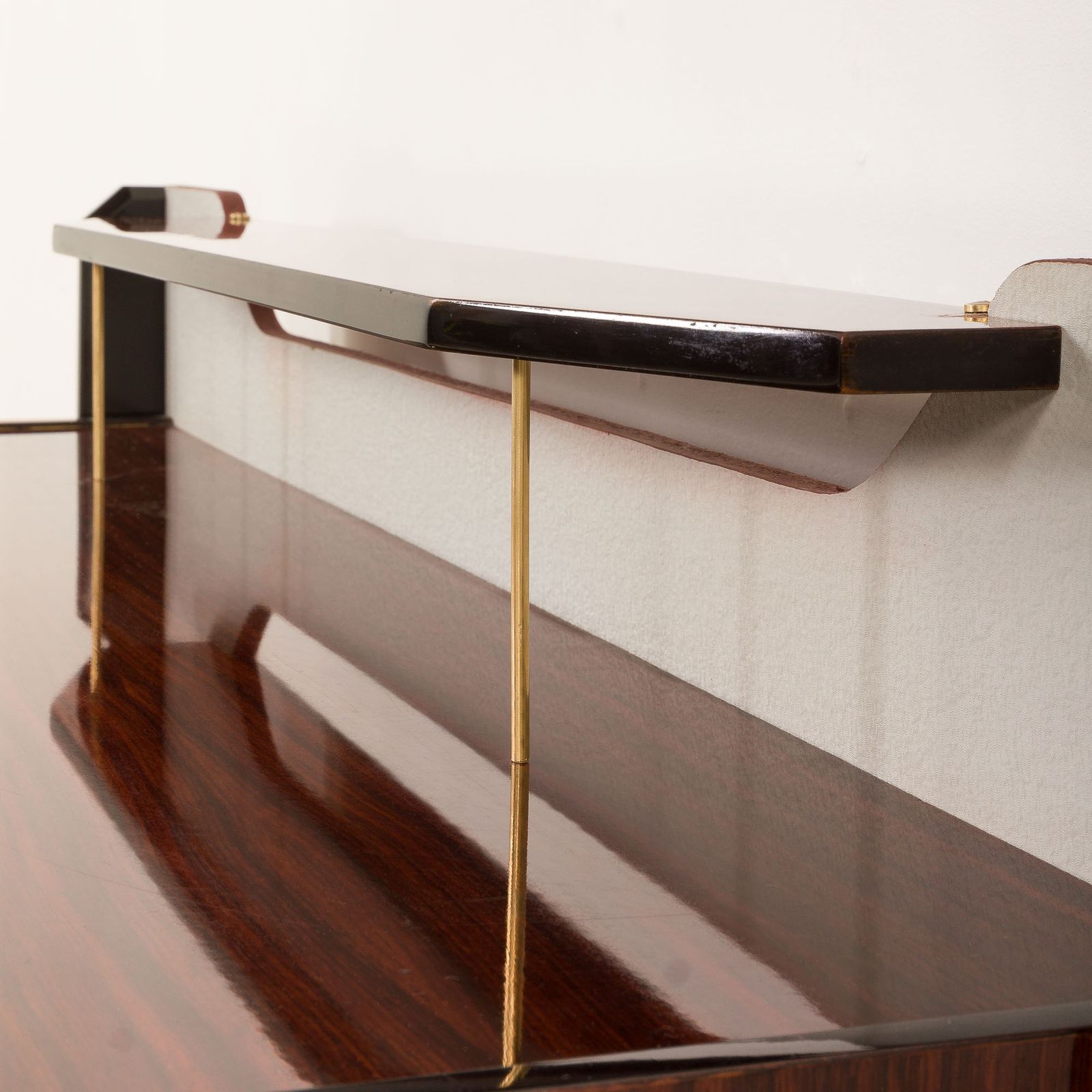 Italian Vintage Credenza In The Style Of Vittorio Dassi, 1950s photo vintage