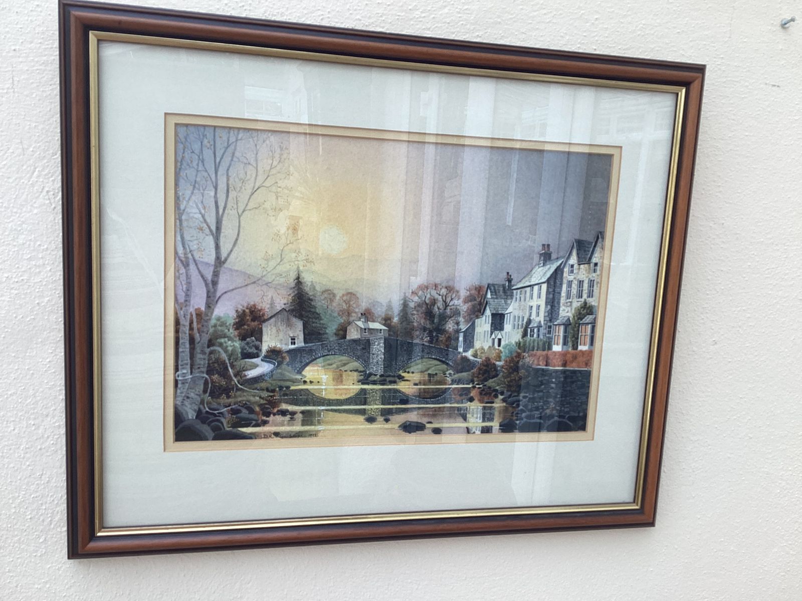 Original Painting By G.R.Gawsthorpe Yorkshire Artist