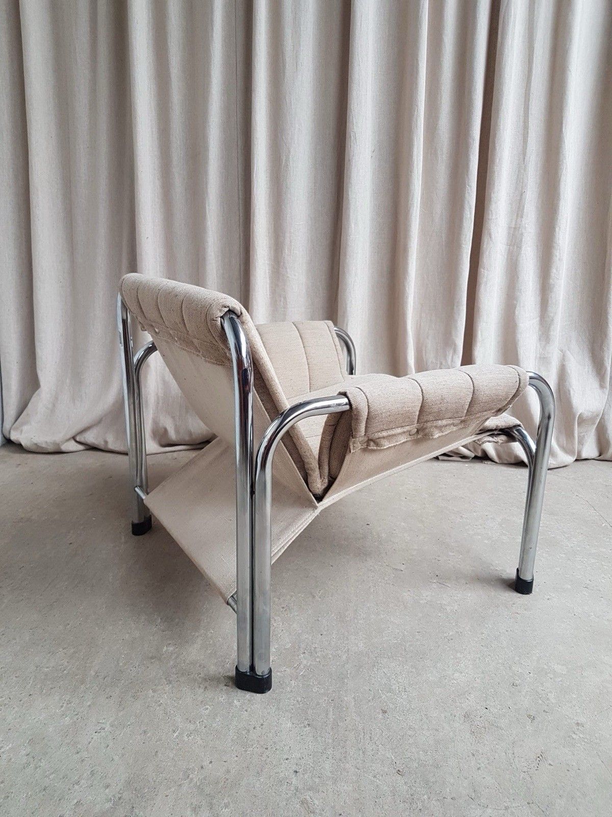 1092.5 Vtg Mid Century Lounge Chair Armchair By Viliam Chlebo For Kodreta Myjava R900 photo