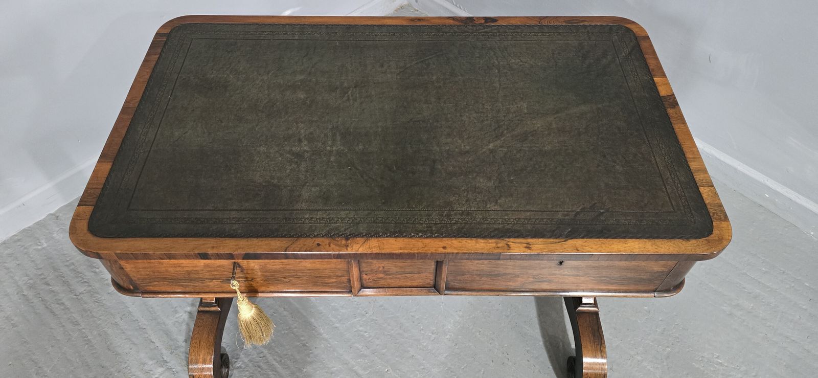 photo for sale Superb Regency Writing Table, 1800s
