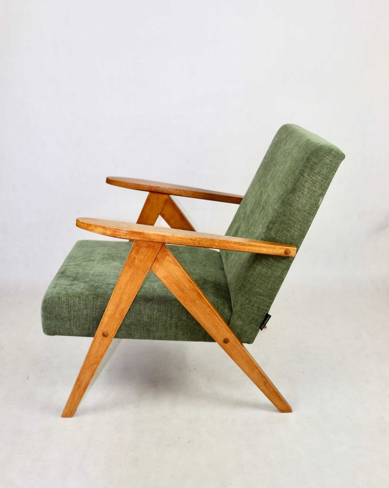Armchair B 310 Var Green Olive Structural   2 Pieces Available photo Furniture
