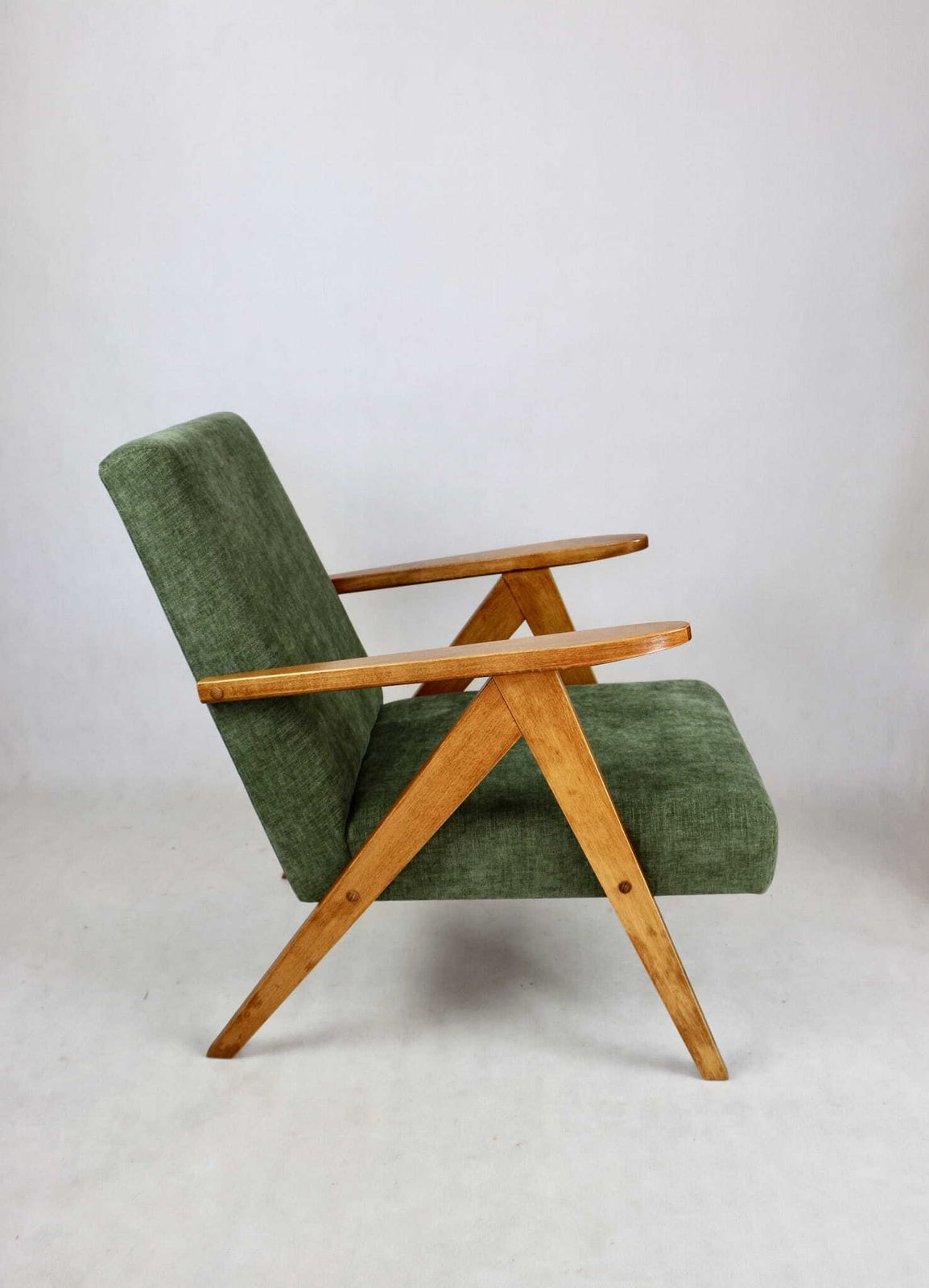 Armchair B 310 Var Green Olive Structural   2 Pieces Available photo buy