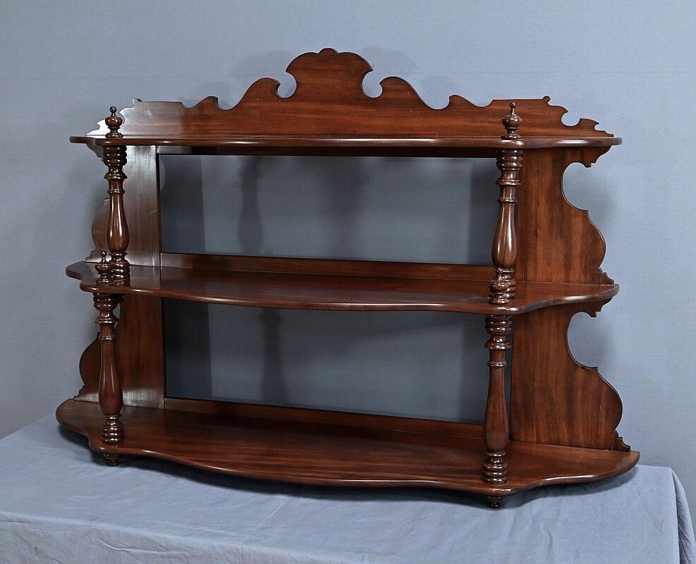 Mahogany Wall Shelf, Louis Philippe Period – Mid 19th Century photo for sale