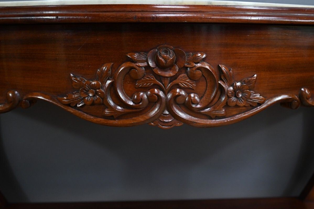 Mahogany Console, Napoleon III Period – Part 2 Of The 19th Century photo buy