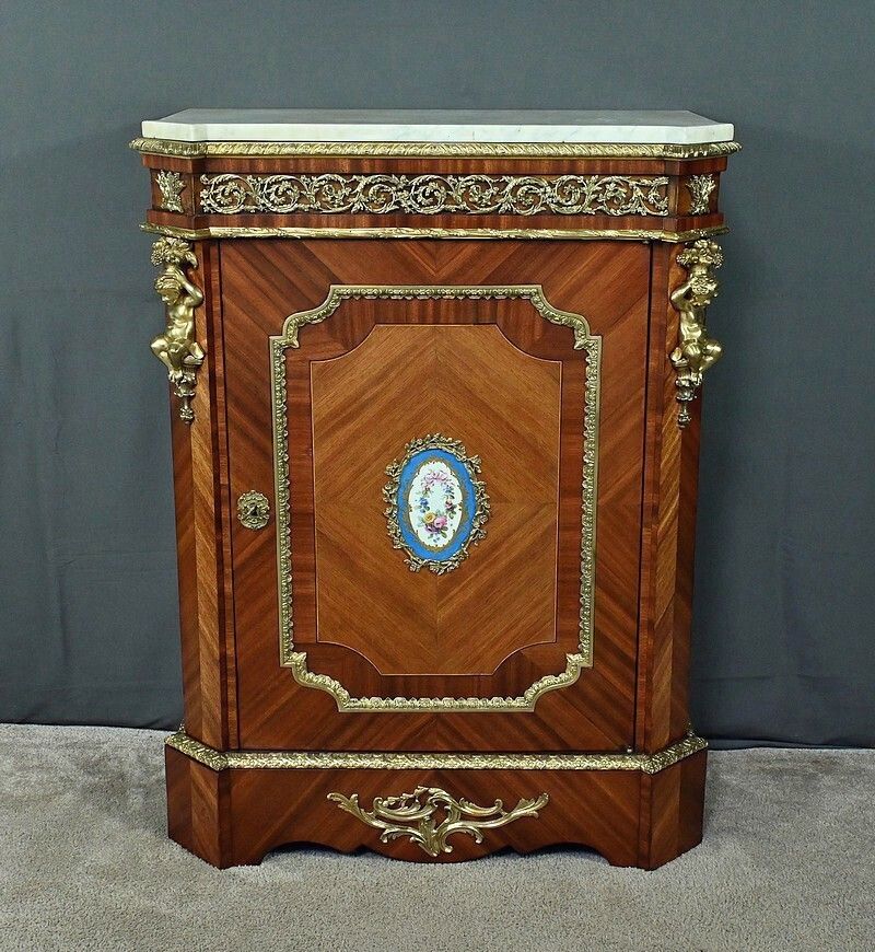 Furniture Mahogany Sideboard, Napoleon III Period – 2nd Part Of The 19th Century photo