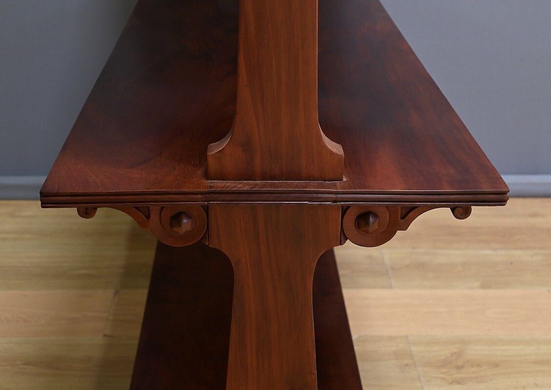 photo vinterior Victorian Mahogany Serving Trolley, England – Part 2 Of The 19th Century