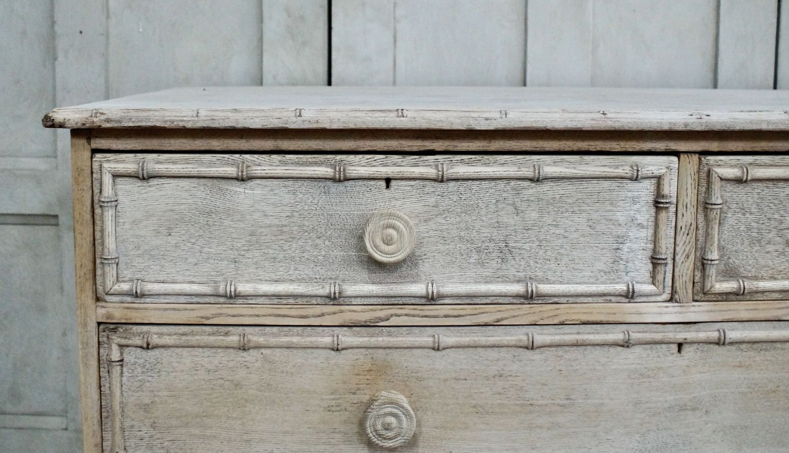 Rare Howard & Sons Bleached Ash Chest Of Drawers photo for sale