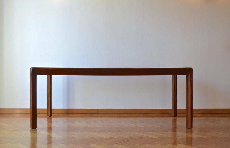 Very Rare Midcentury Italian Dining Table In Wood And Glass By Angelo Mangiarotti For Sorgente Dei Mobili. Delivery. photo 7499.0