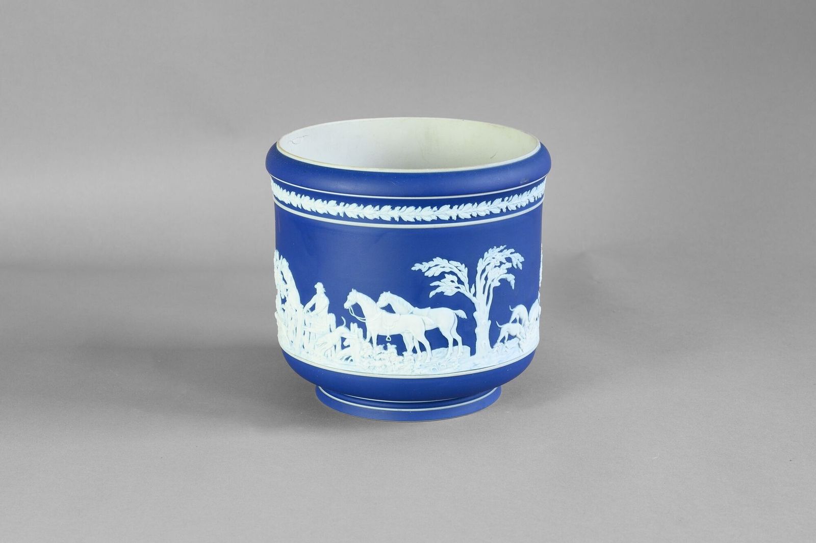 Jardiniere, 1900s, Pottery, Antique