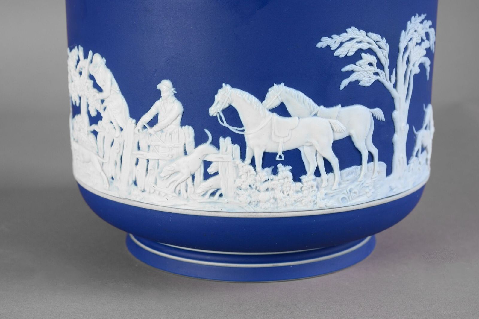 Jardiniere, 1900s, Pottery, Antique photo furniture