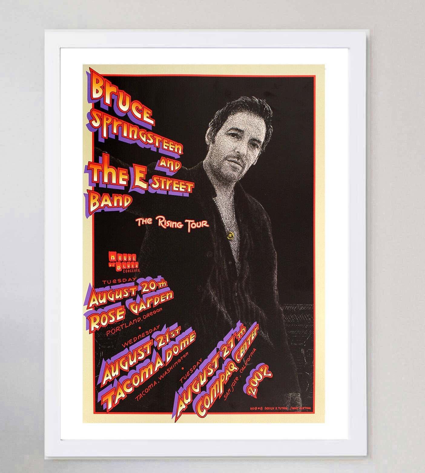 Bruce Springsteen & The E Street Band   The Rising Tour " Original Vintage Poster" photo for sale