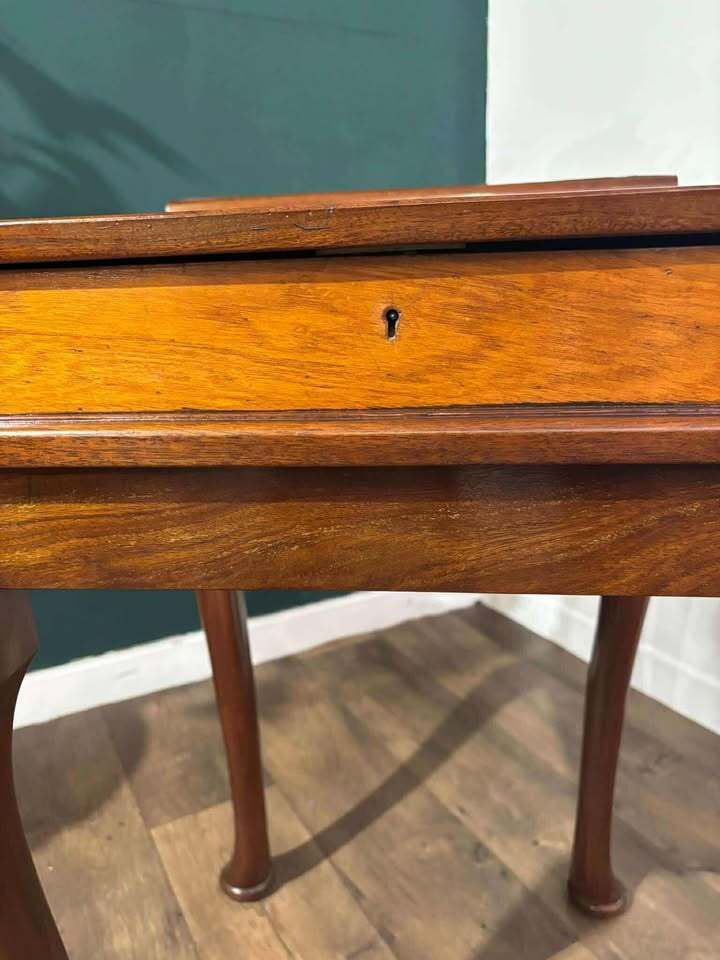 Furniture Edwardian Mahogany Clerks Writing Desk photo