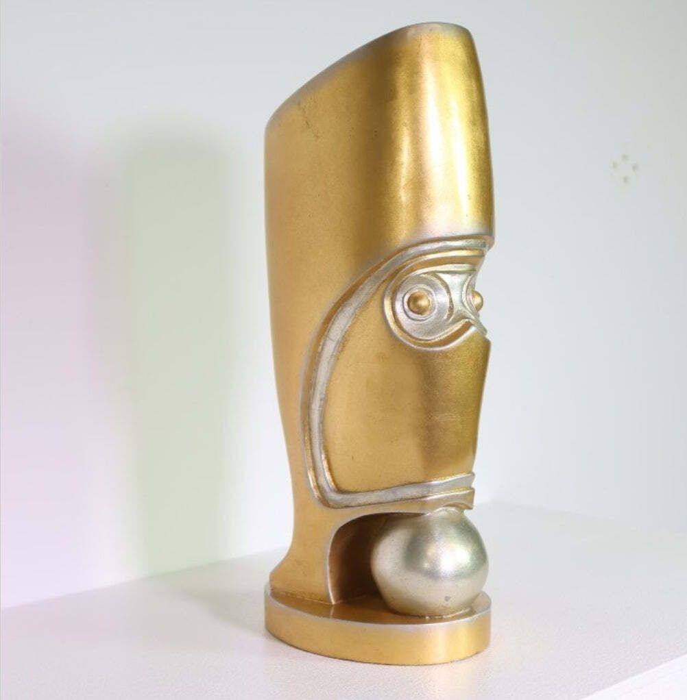 Painted Leeazanne  Umbrella Stand, Ca 1980 Resine / Epoxy / Hollywood Regency Manufactured By The Lam Lee Group, Dallas USA. photo buy