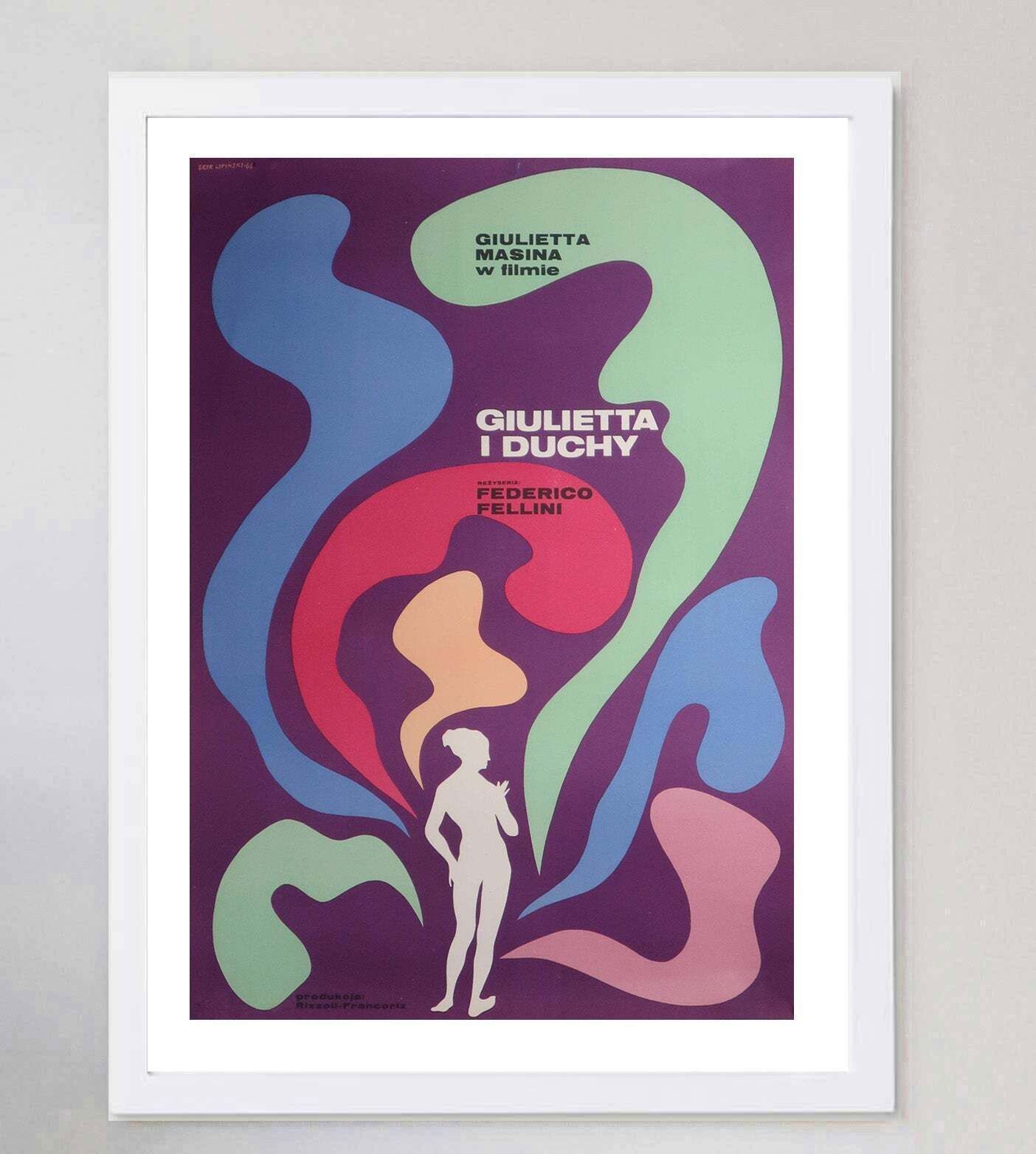 Juliet Of The Spirits (Polish)" Original Vintage Poster" photo for sale
