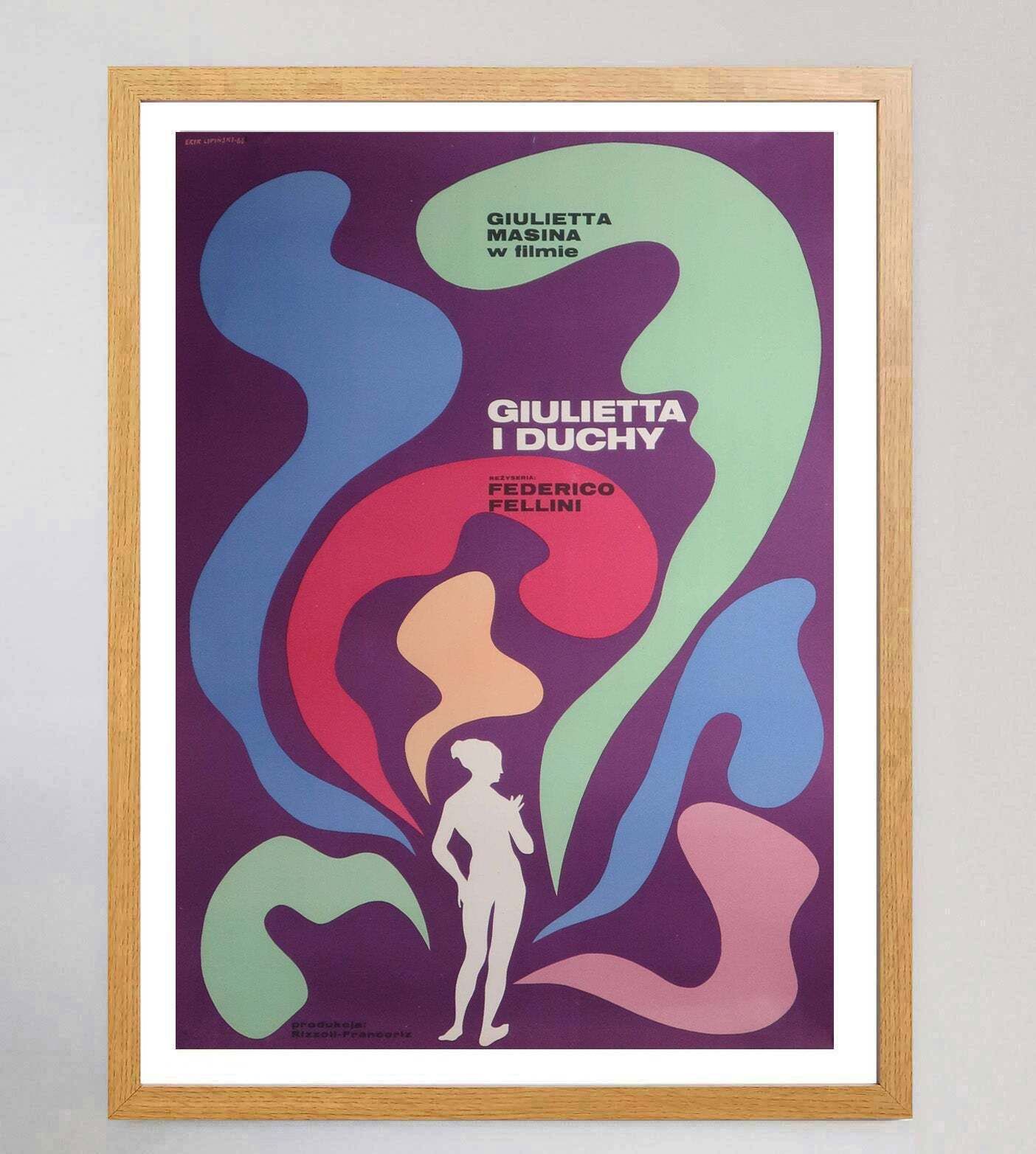 Juliet Of The Spirits (Polish)" Original Vintage Poster" photo Art