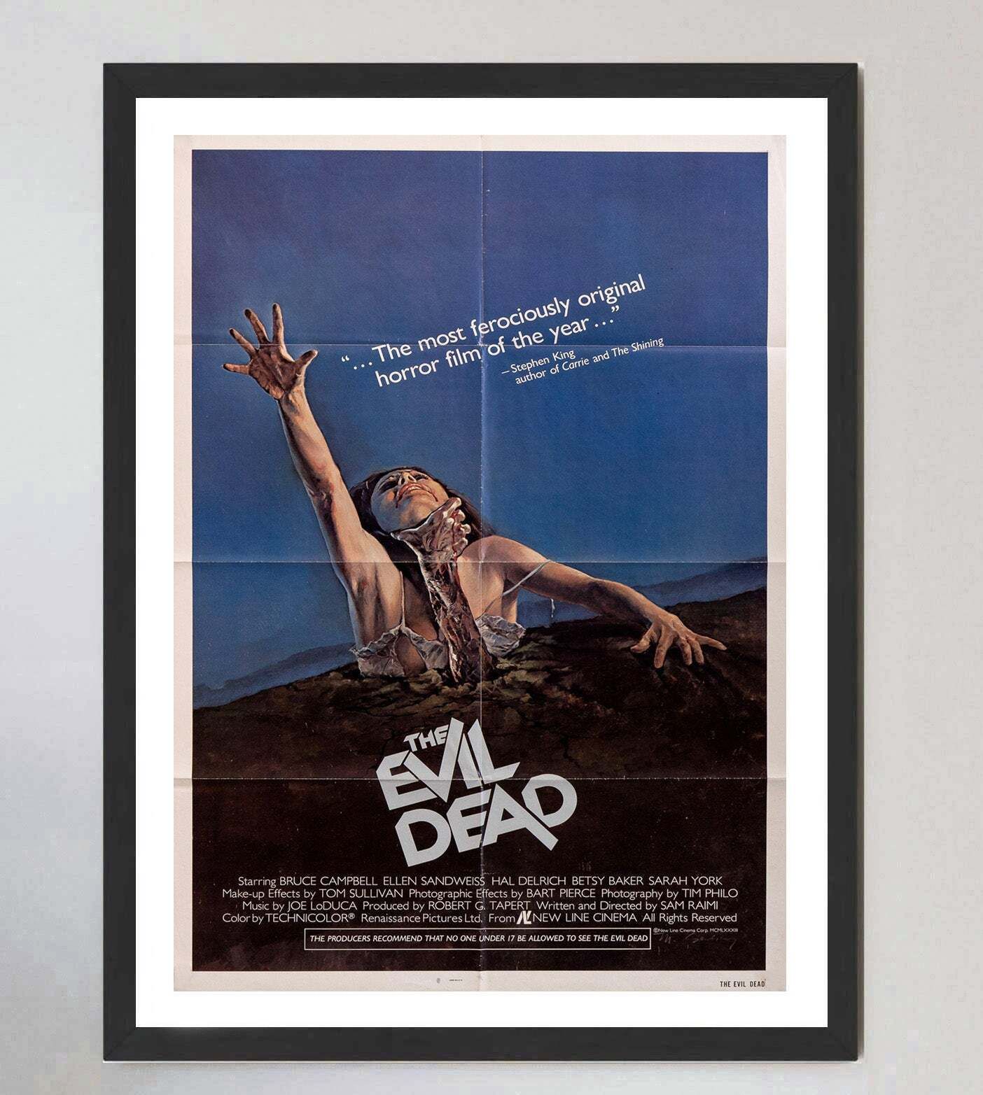 The Evil Dead" Original Vintage Poster" photo furniture