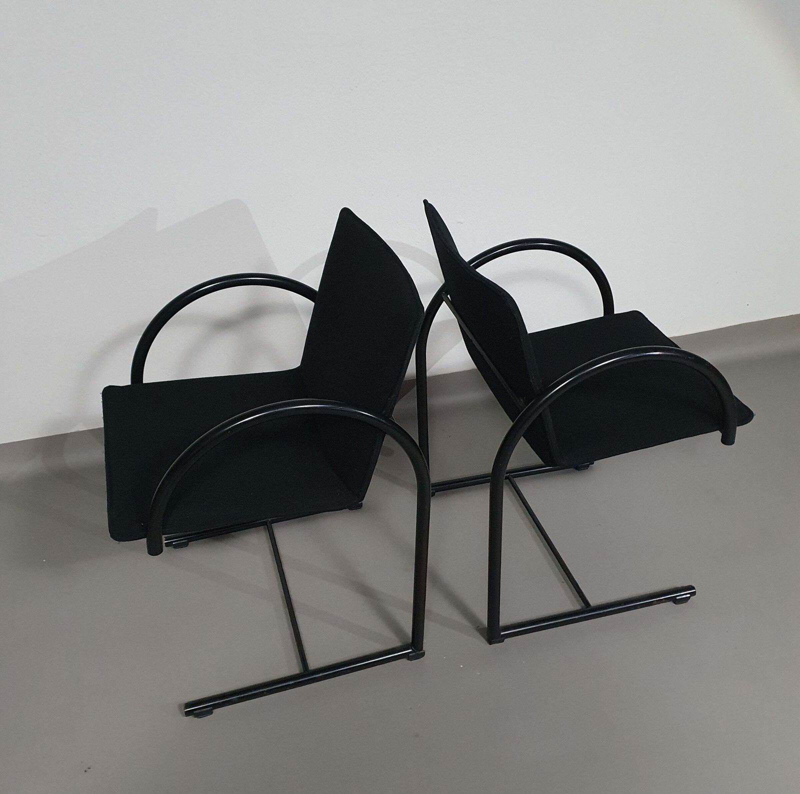 Furniture Cirkel Arm Chairs By Pierre Mazairac & Karel Boonzaaijer For Metaform 1980s photo