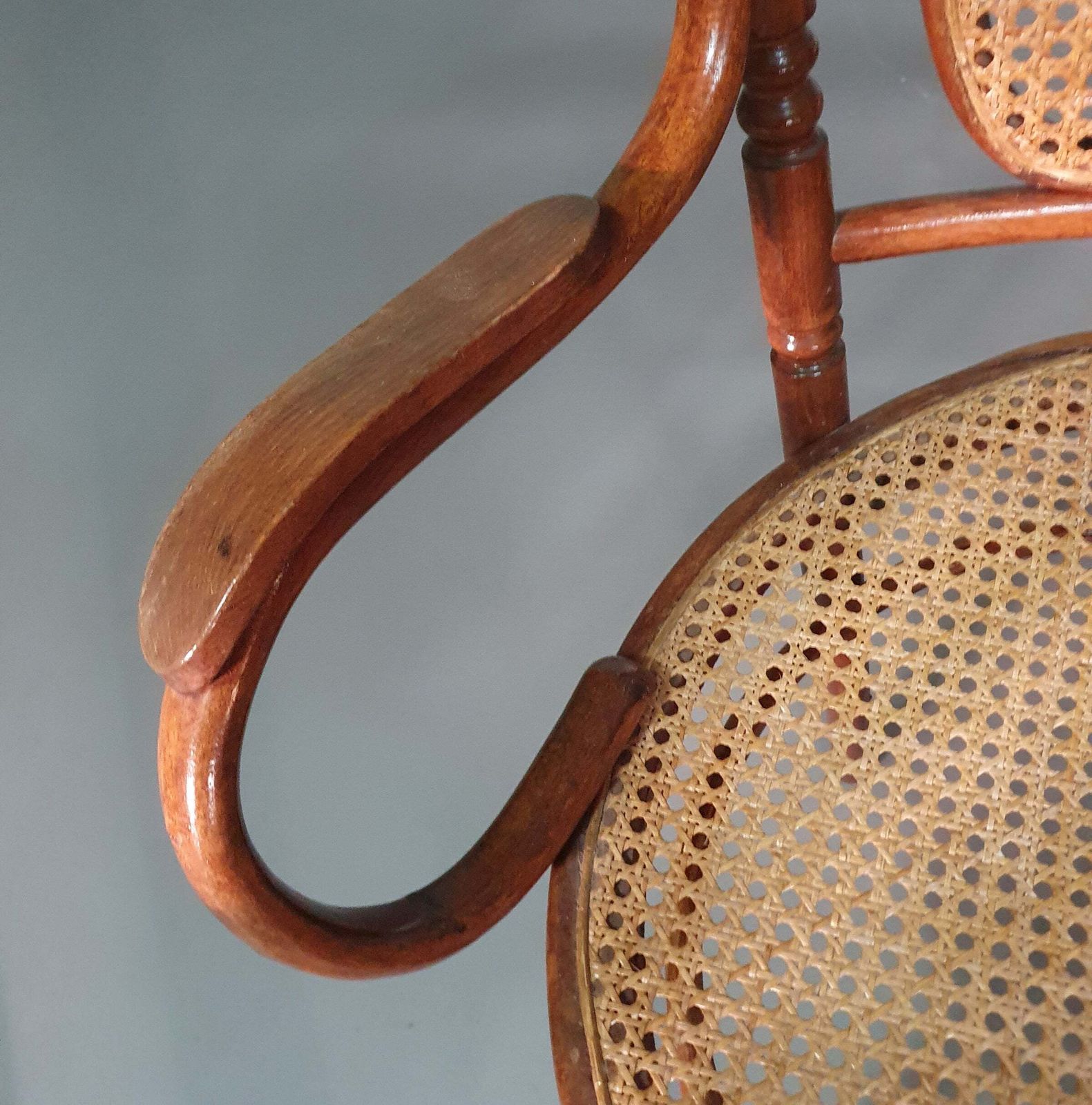 photo for sale Rare Josef Hoffmann Chair For Mundus Vienna Austria, 1900