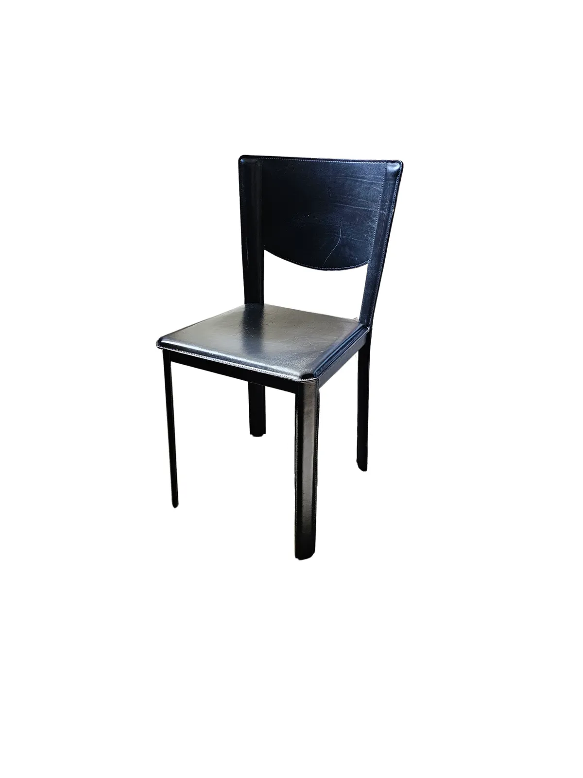 Set Of 4 Design Chairs By Enrico Pellizzoni, 1989 / Model Alex