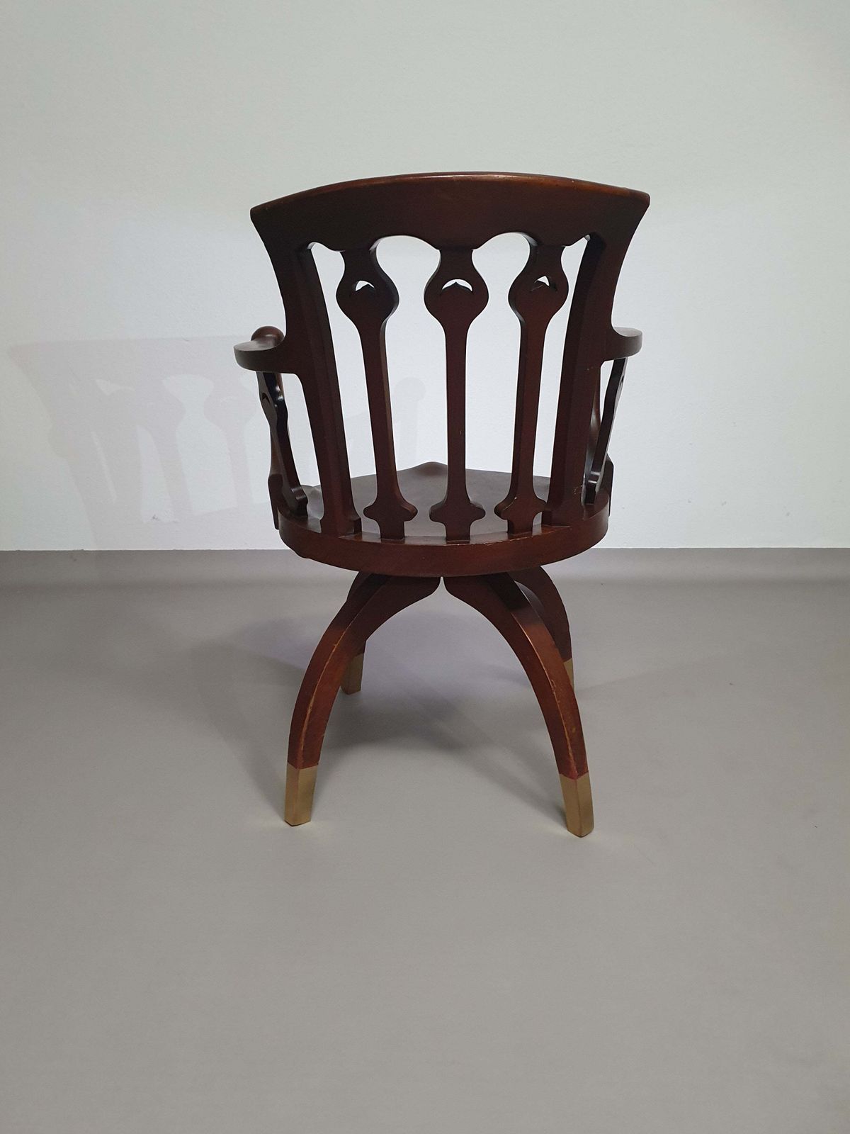 American Swivel Office Arm Chair 1930's photo 950.0