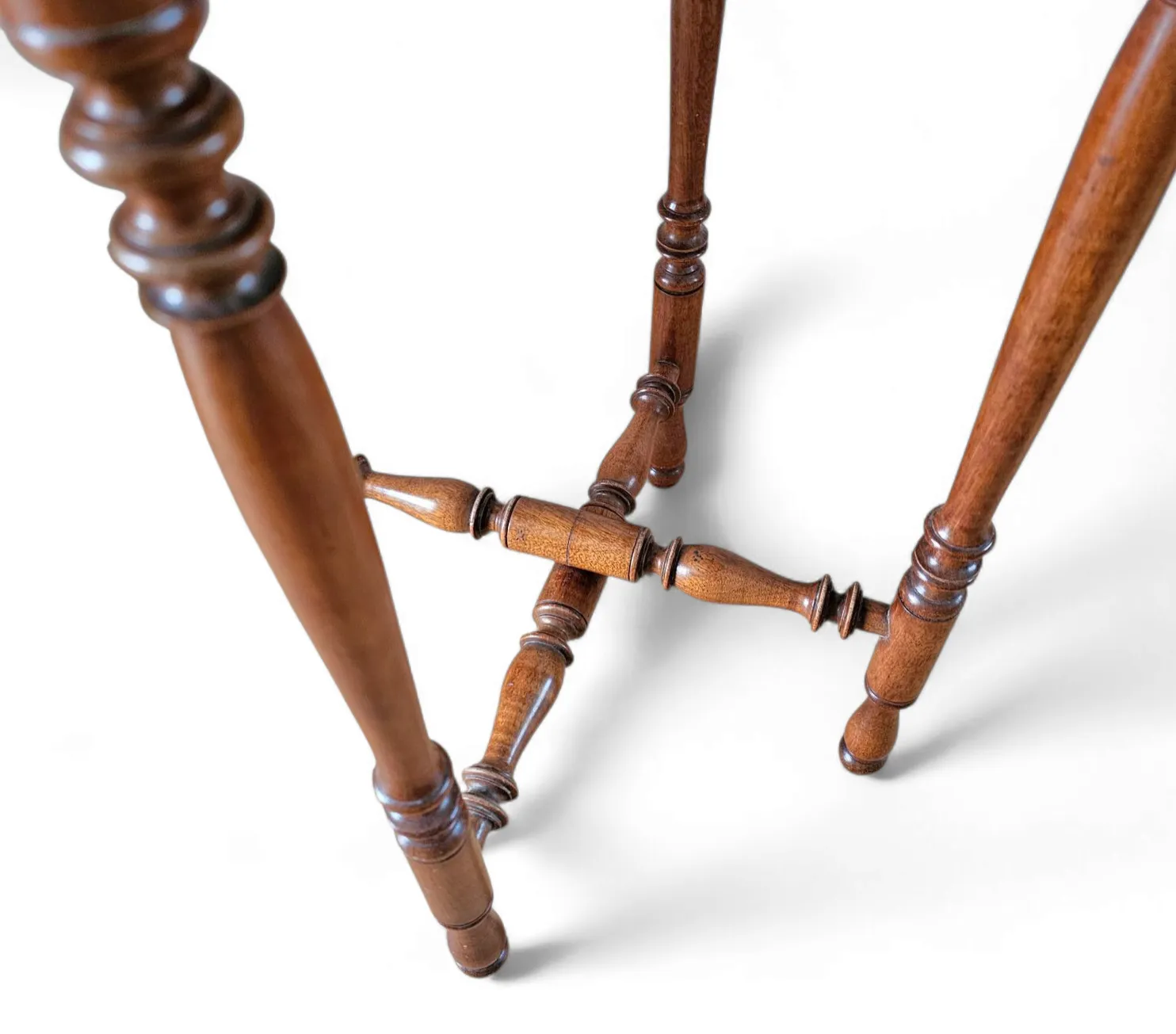 photo for sale Art Deco / Nesting Table 3 X / Attributed To Maison Franck / Inlaid Tortoiseshell Top / 1920