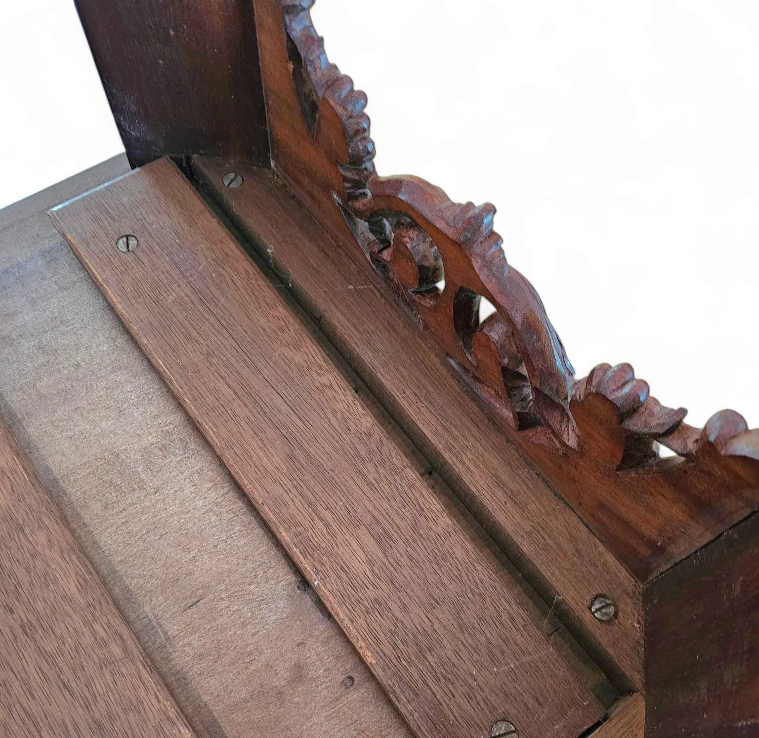 5801.0 Art Deco / Nesting Table 3 X / Attributed To Maison Franck / Inlaid Tortoiseshell Top / 1920 photo