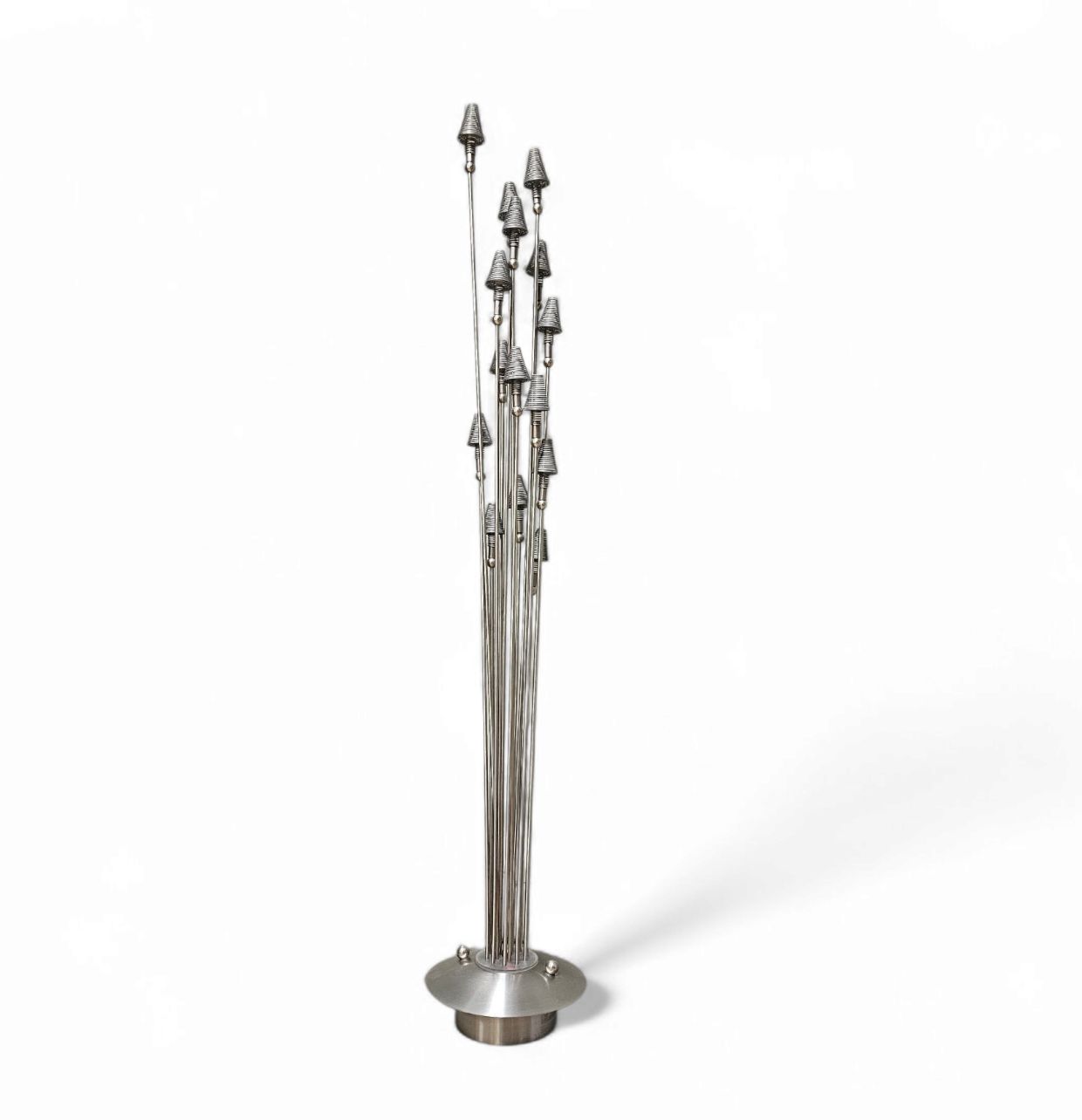 photo for sale Rare Harco Loor Floor Lamp 1980s Height 130 Cm Width 25 Cm