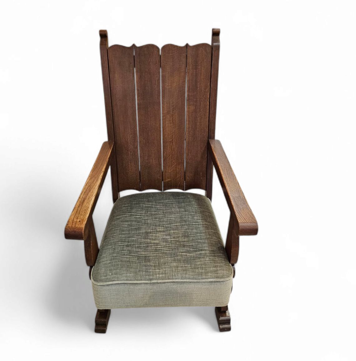 Oak Arm Chair 1930s, Vintage photo vinterior